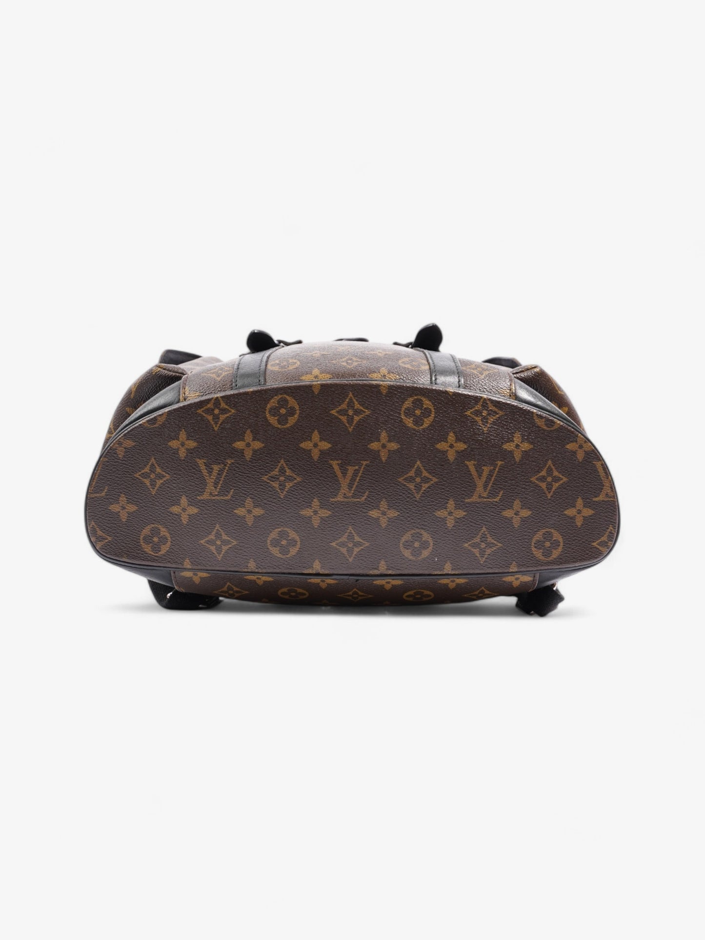 Louis Vuitton Christopher Monogram / Black Coated Canvas MM