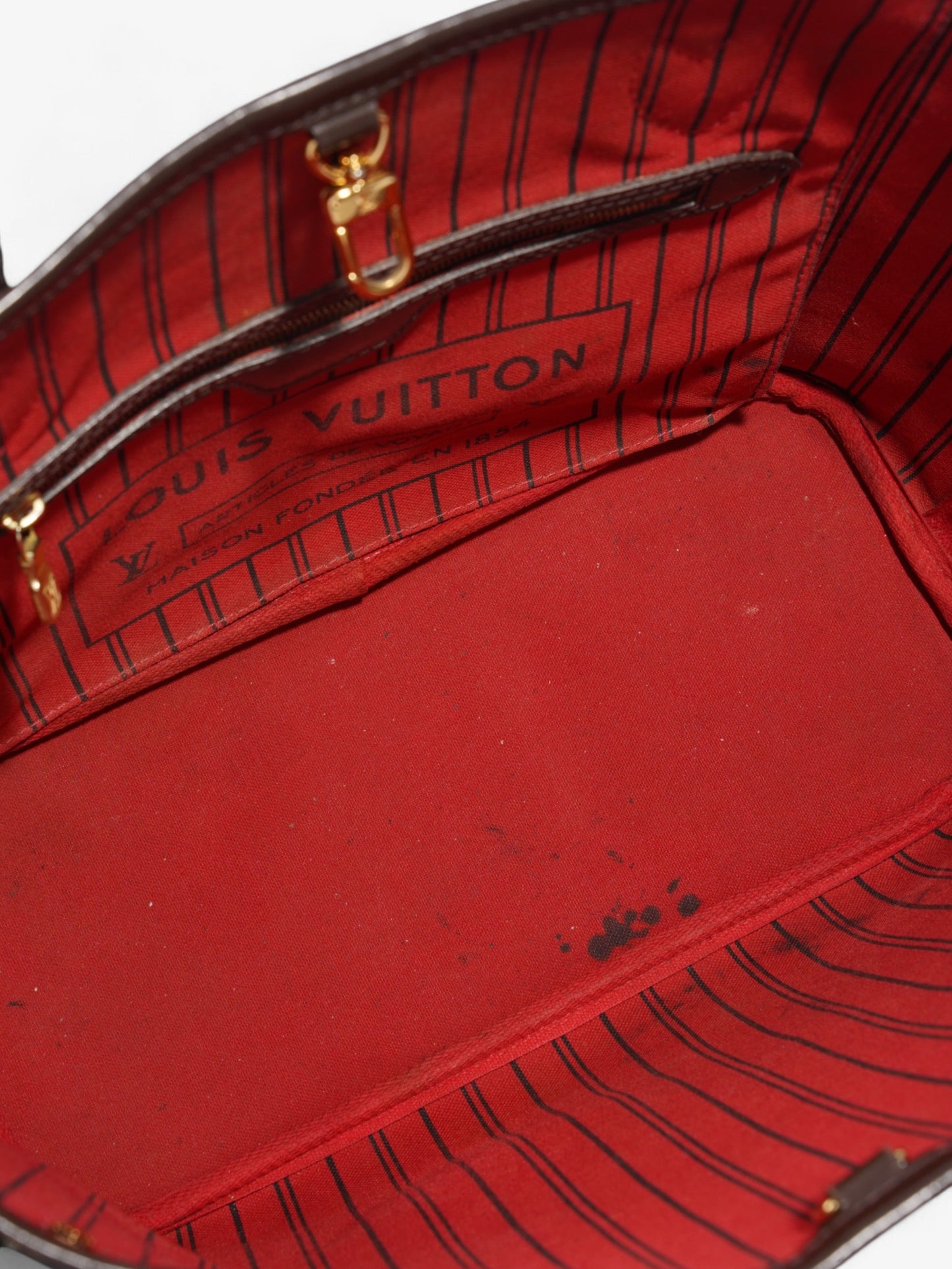 Louis Vuitton Neverfull Damier Ebene Coated Canvas PM