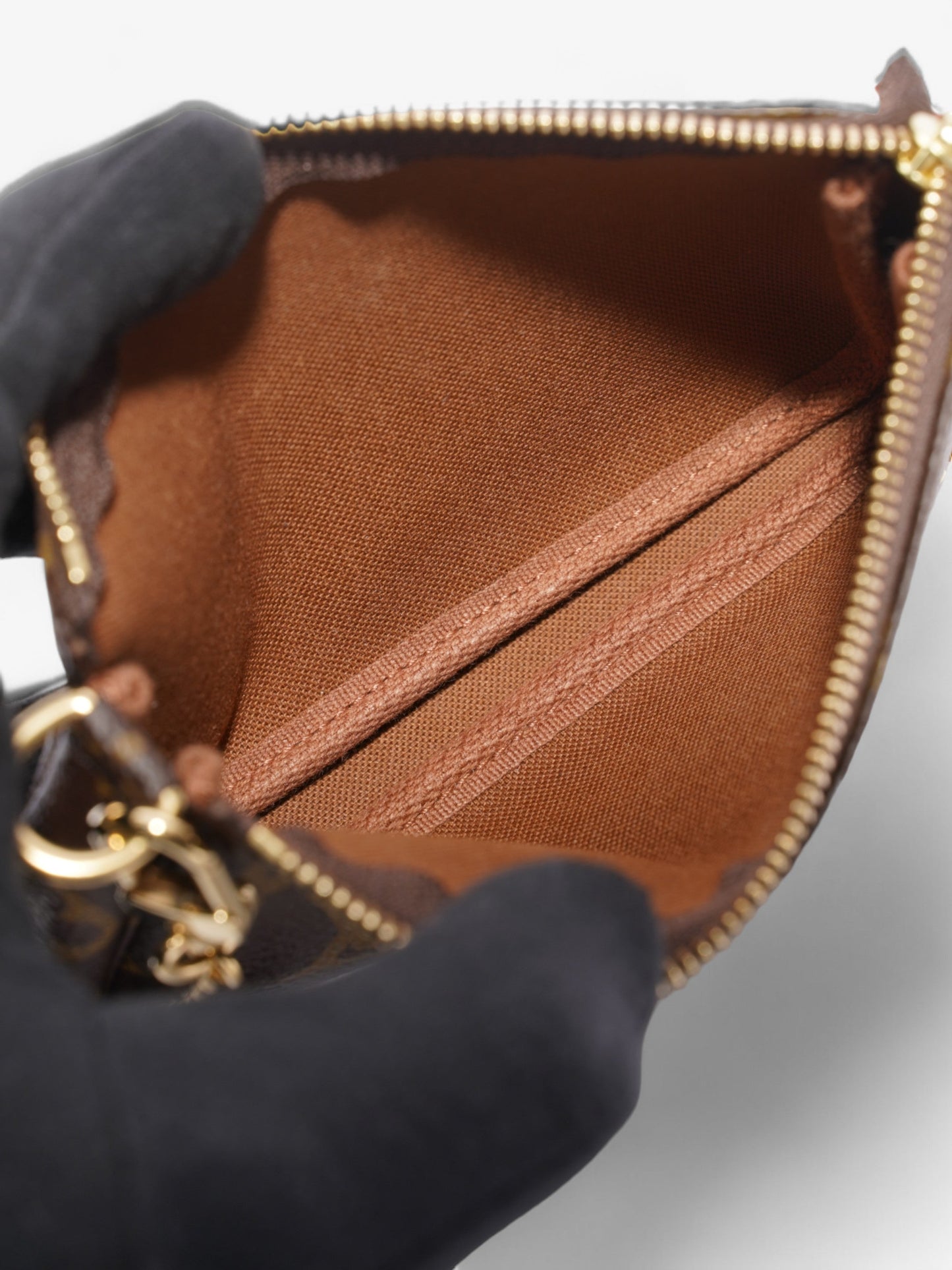 Louis Vuitton Pochette Accessoires Monogram Coated Canvas Mini