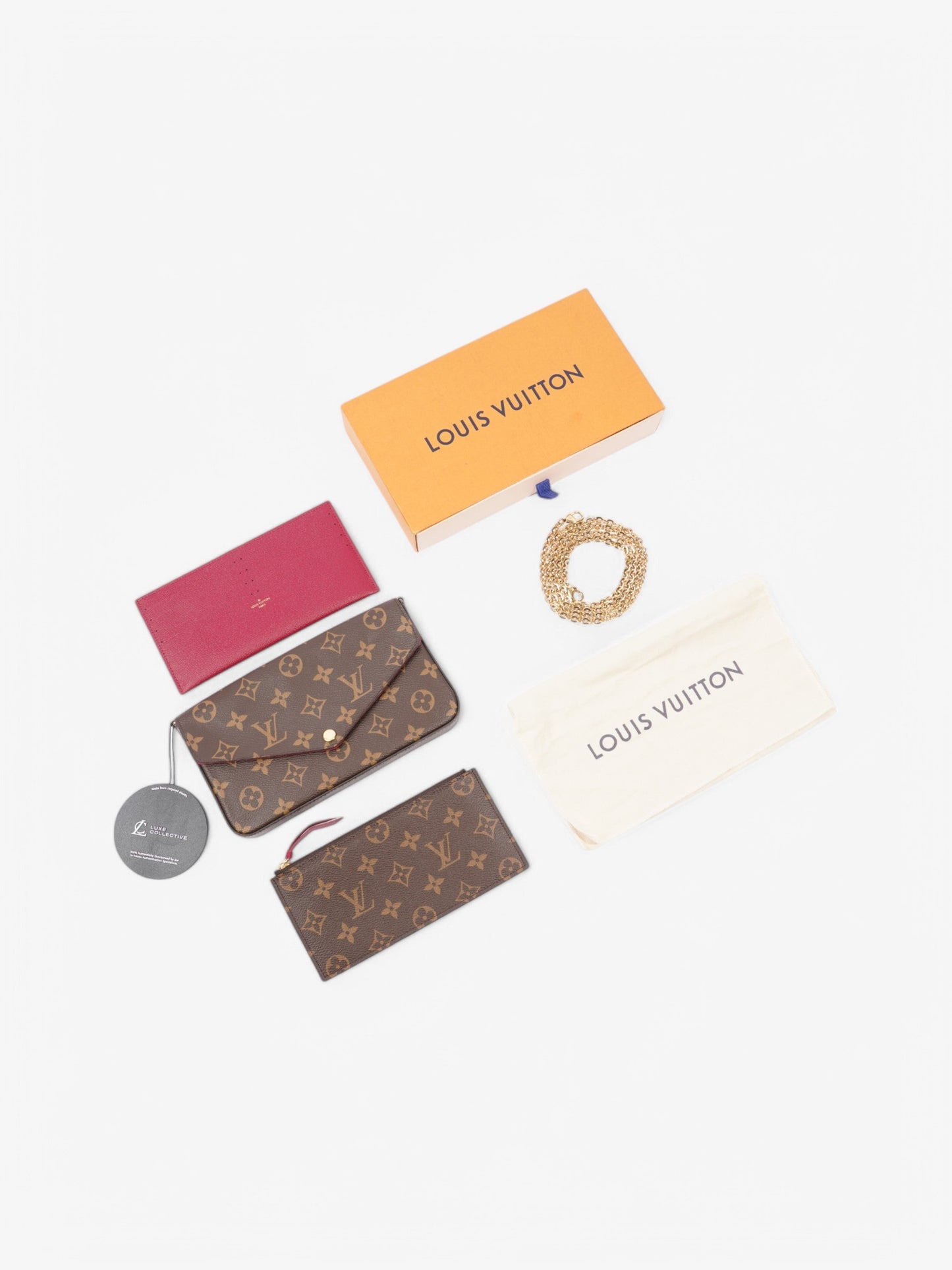 Louis Vuitton Pochette Felicie Monogram Coated Canvas