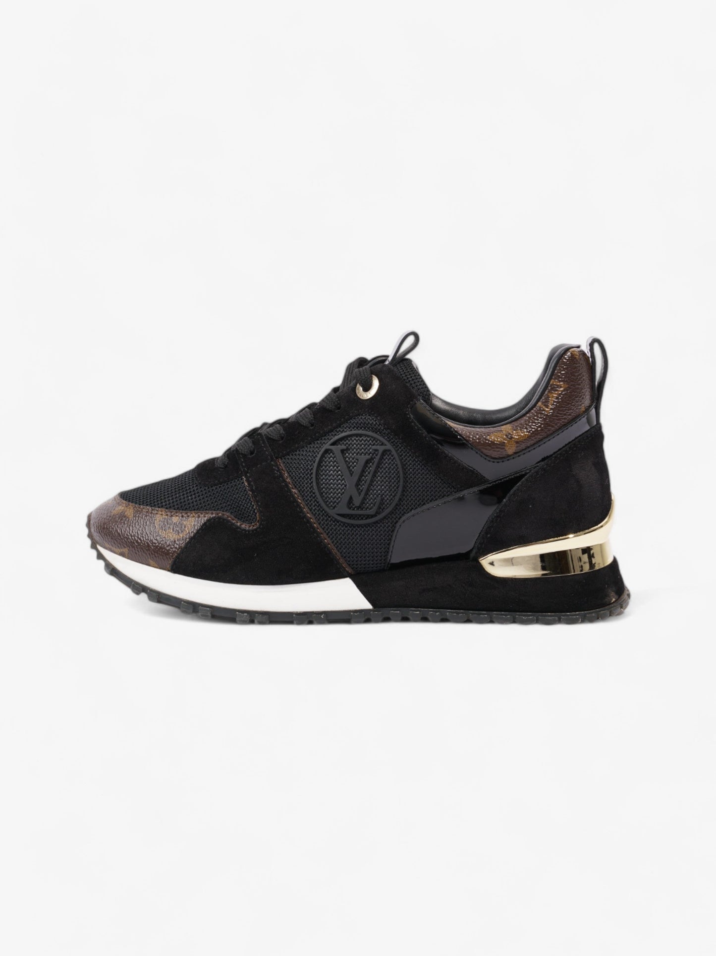 Louis Vuitton Run Away Black / Monogram Mesh EU 37 UK 4