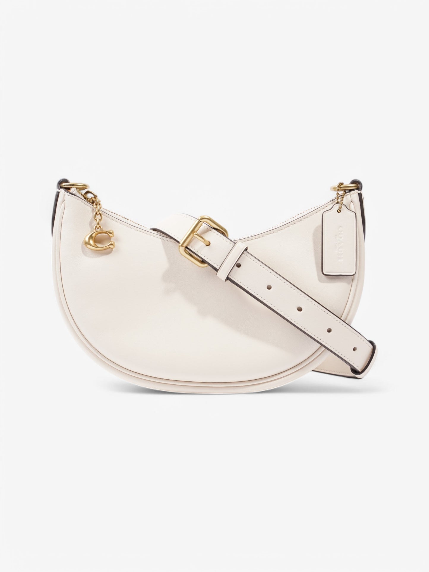 Coach Mira Shoulder Bag Cream Leather