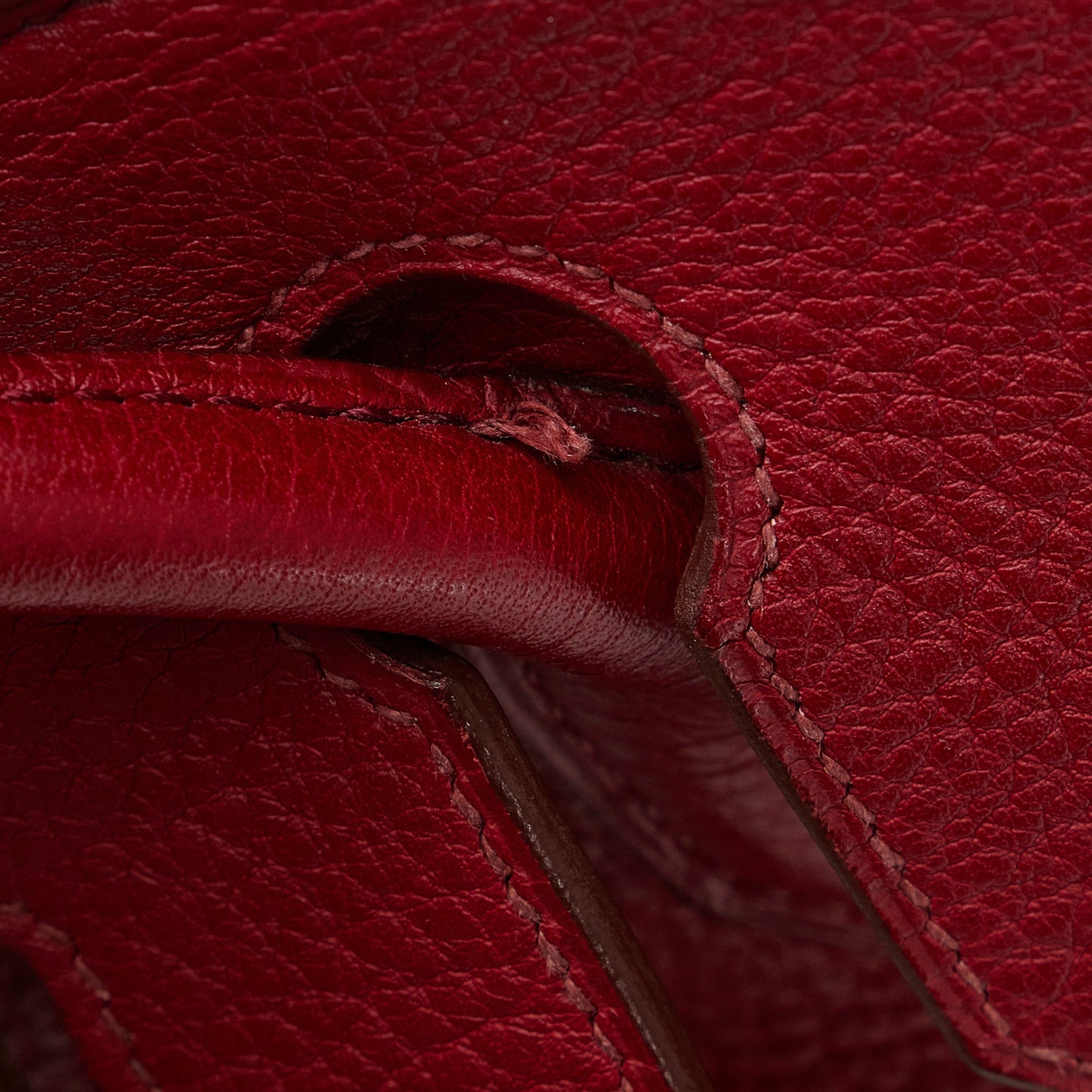 HermÃƒÆ’Ã‚Â¨s Birkin 30 Red Clemence Palladium