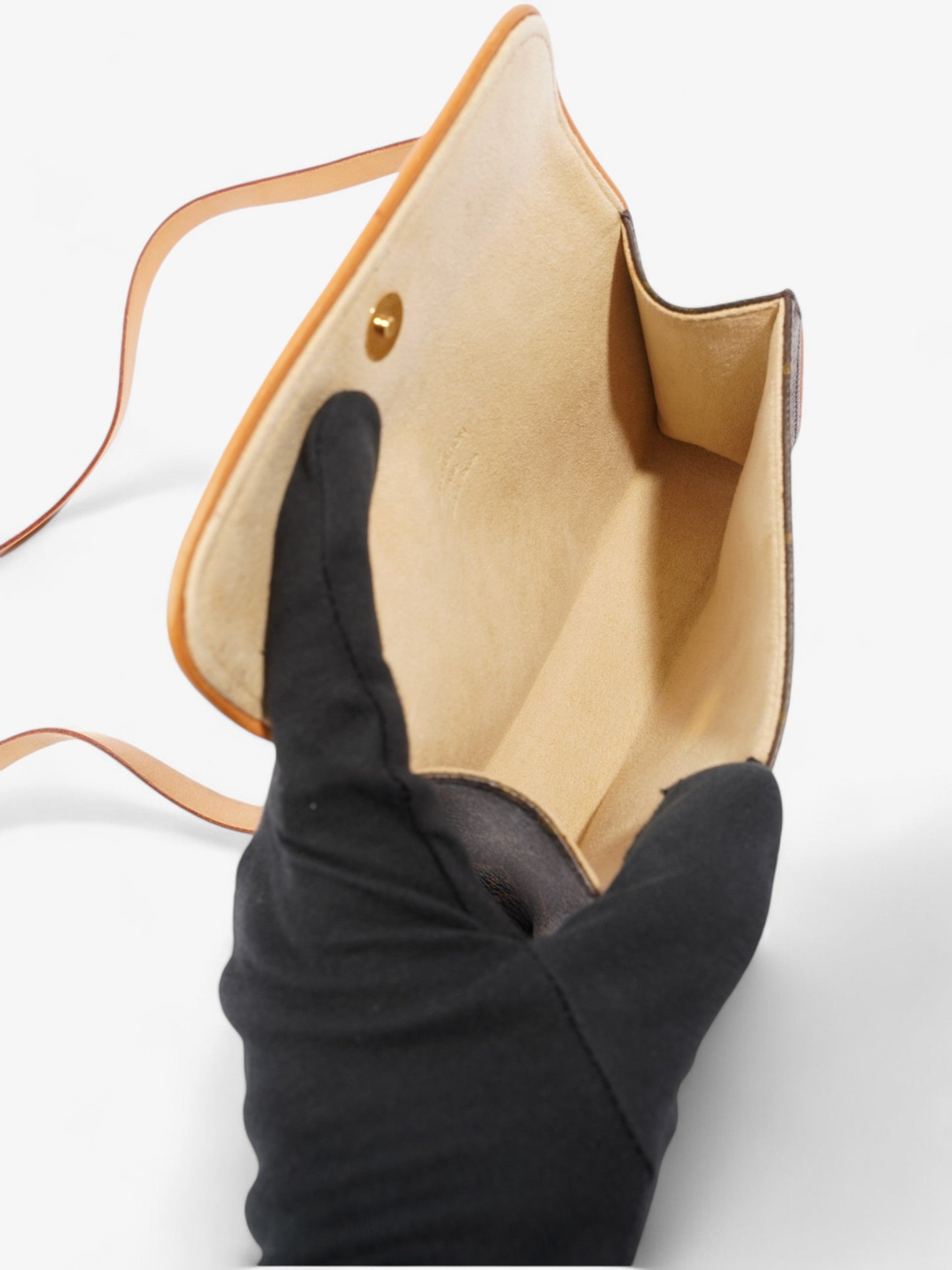 Louis Vuitton Pochette Florentine Monogram Coated Canvas