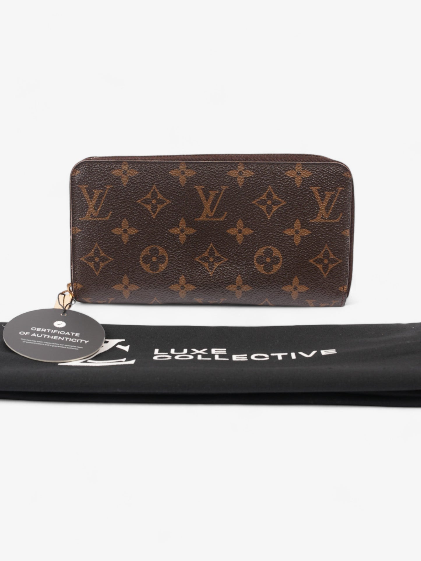 Louis Vuitton Zippy Wallet Monogram Coated Canvas