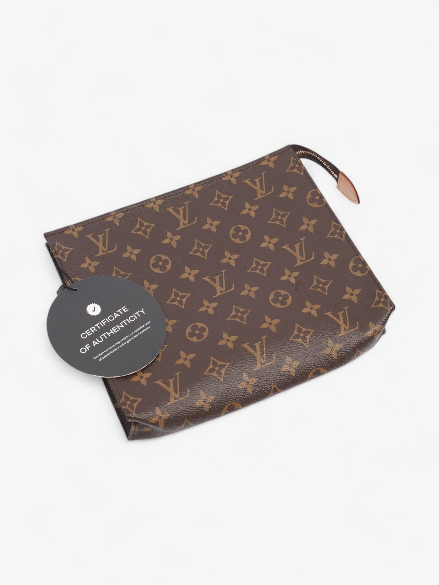Louis Vuitton Toiletry Pouch Monogram Coated Canvas 26