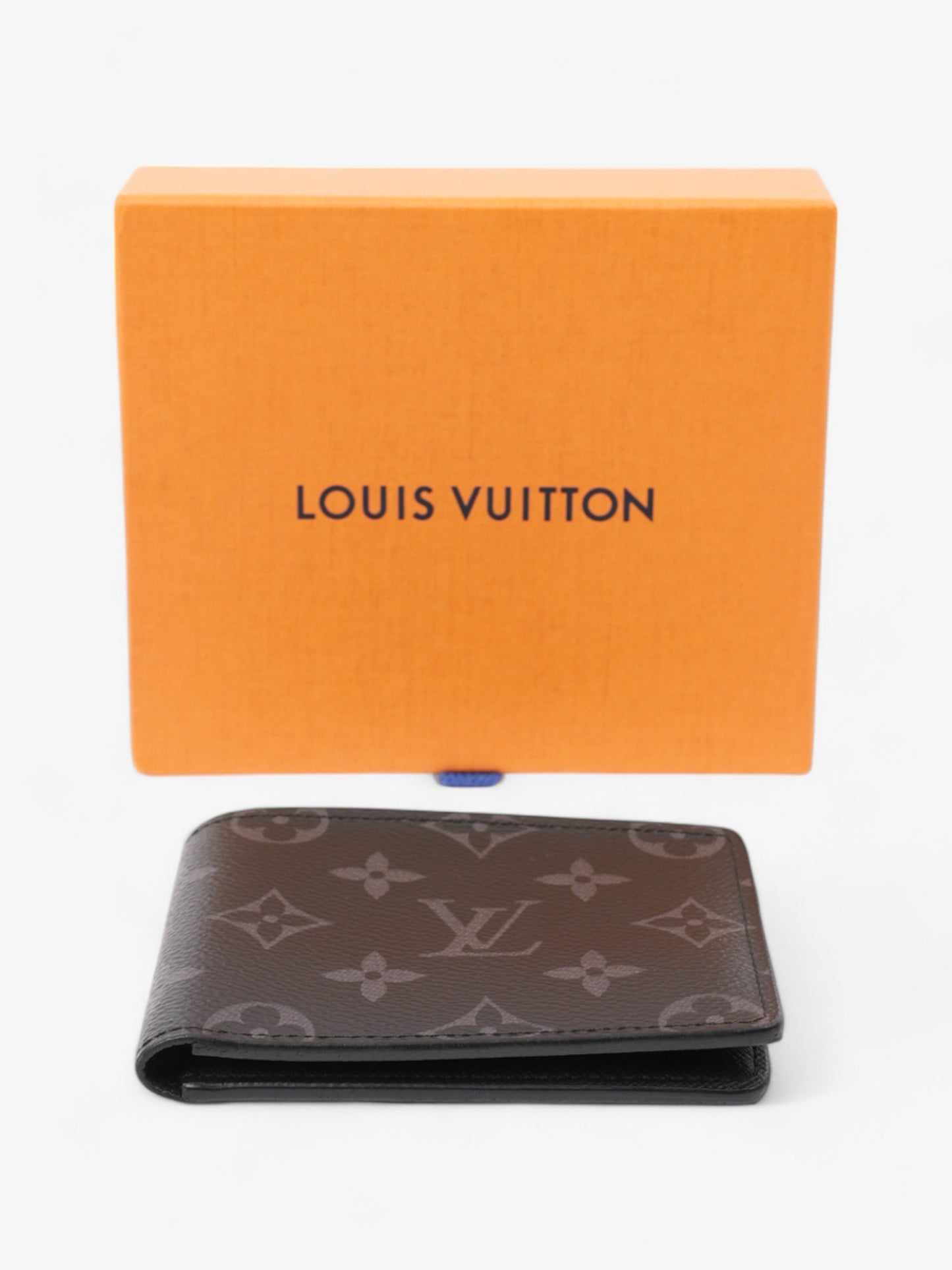 Louis Vuitton Slender Wallet Monogram Eclipse Coated Canvas
