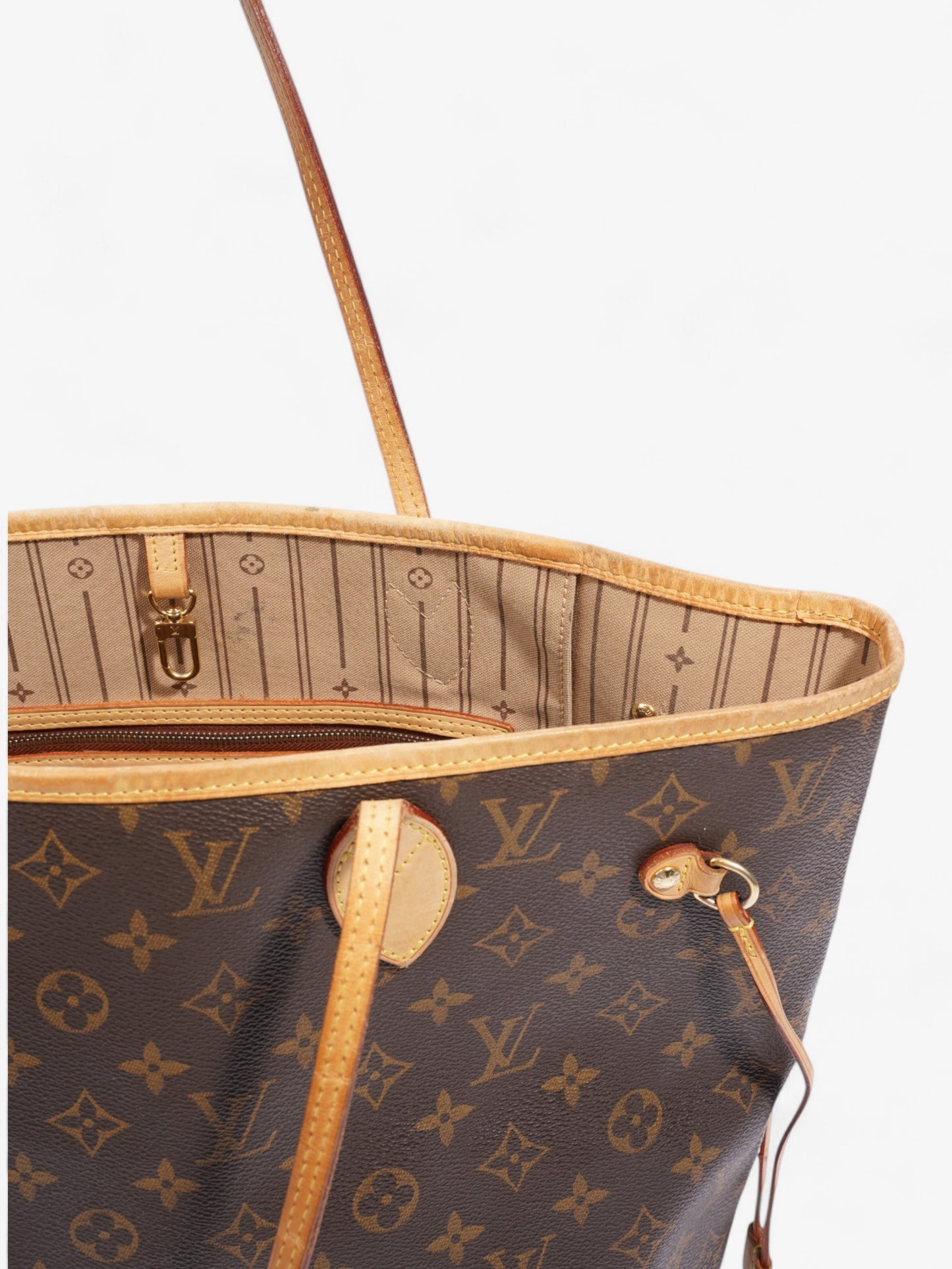 Louis Vuitton Neverfull Monogram Coated Canvas MM