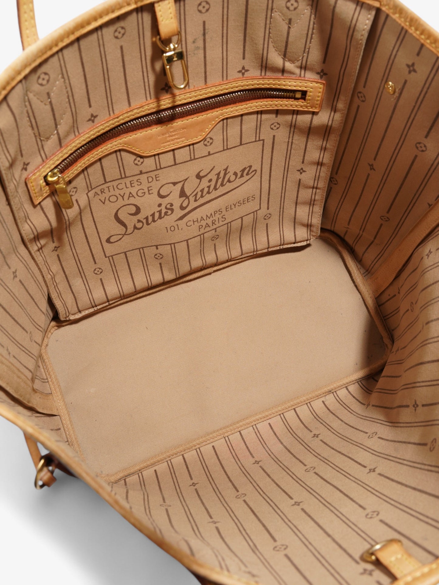 Louis Vuitton Neverfull Monogram Coated Canvas MM