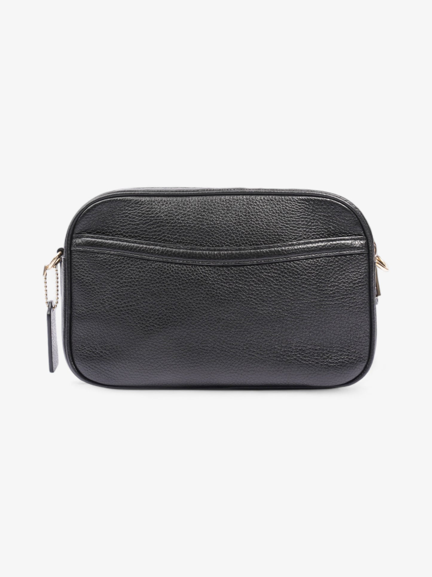 Coach Jes Carriage Logo Black Leather