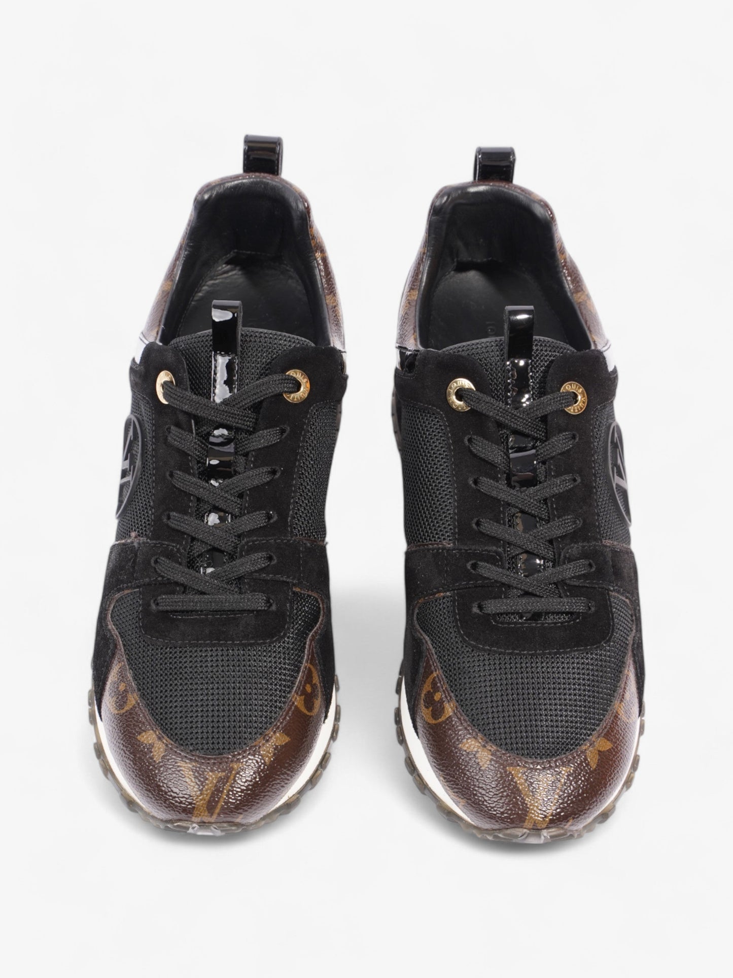 Louis Vuitton Run Away Black / Monogram Mesh EU 38.5 UK 5.5