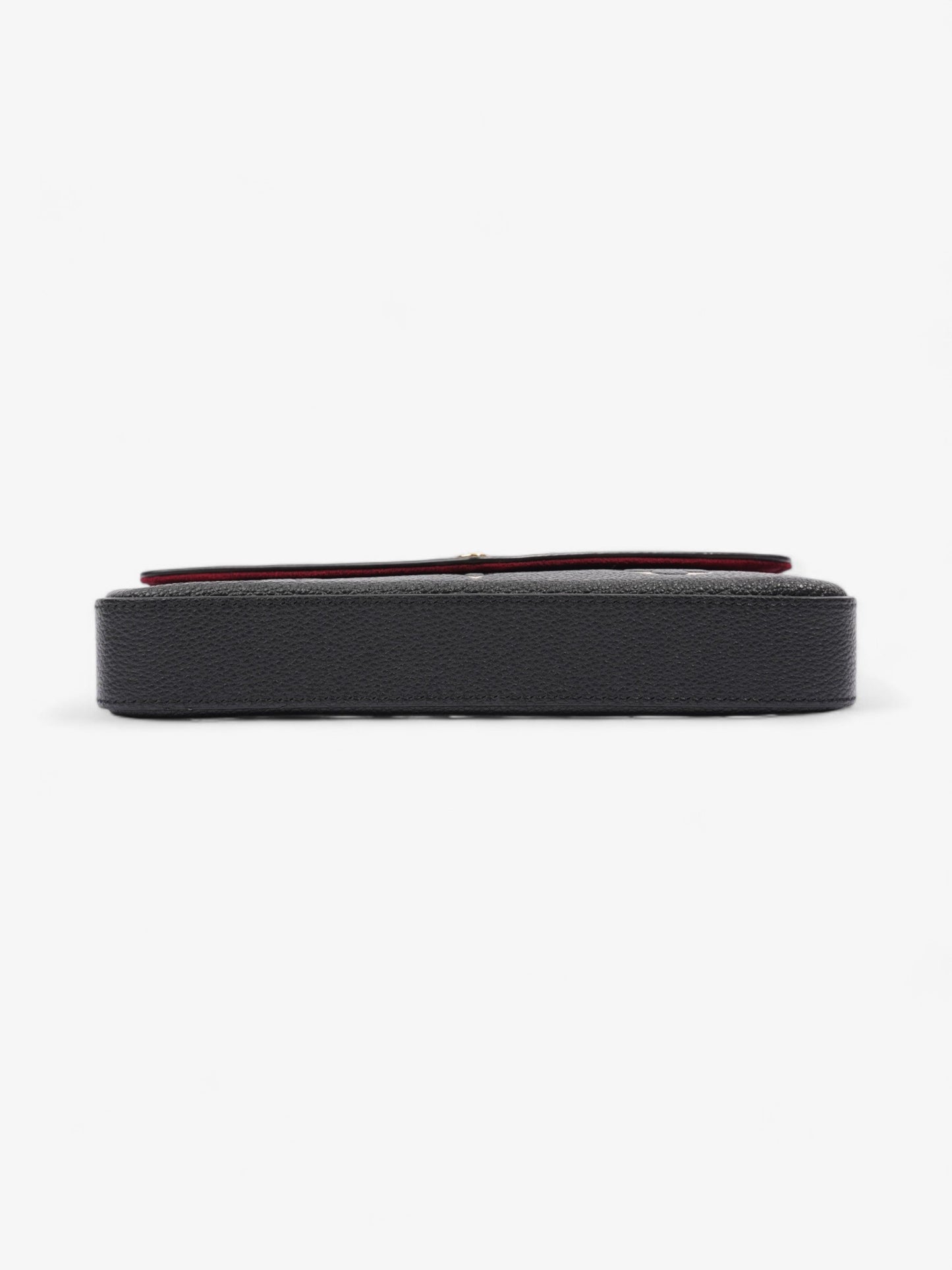 Louis Vuitton Pochette Felicie Black / Ivory Empreinte Leather