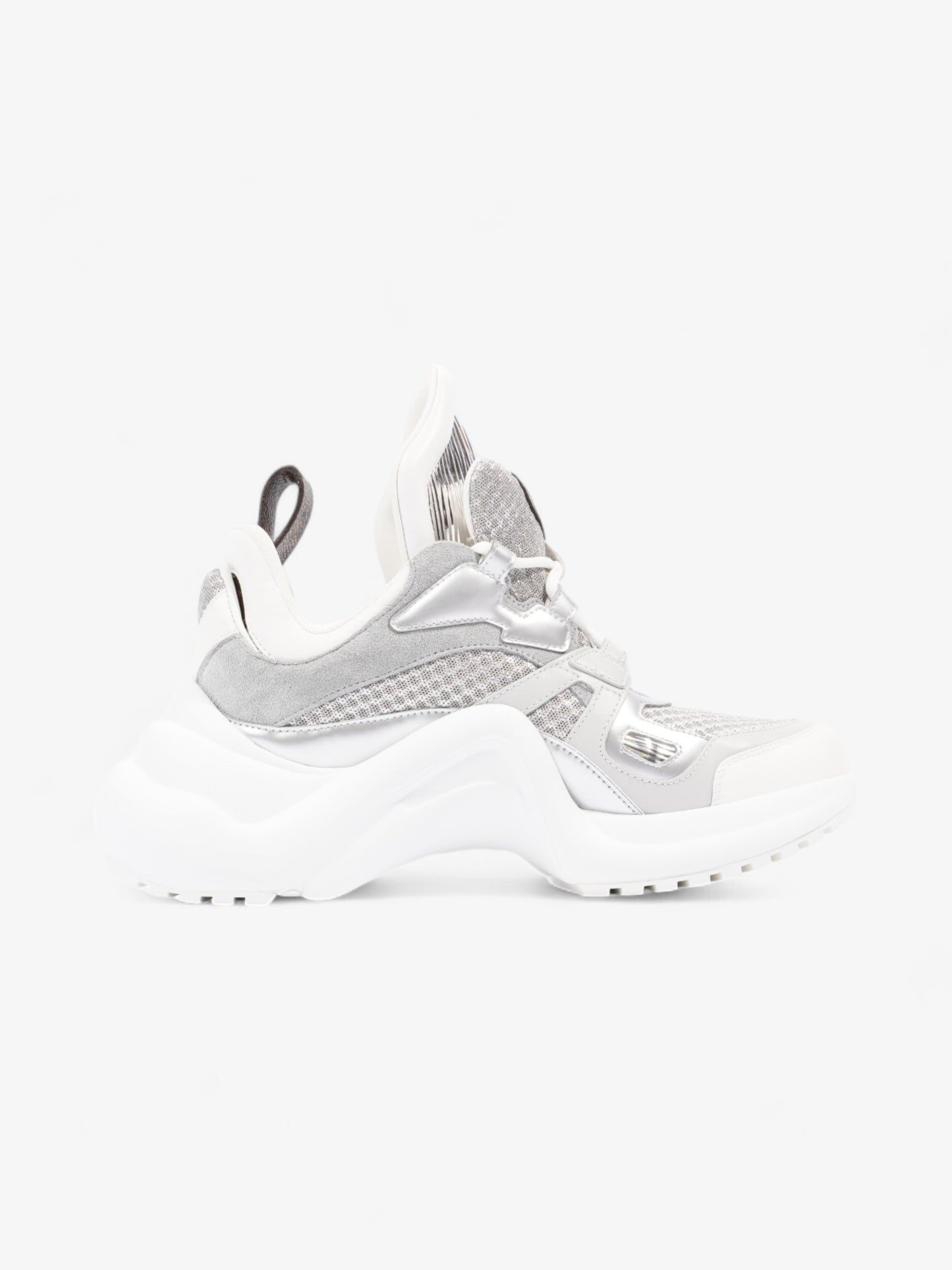 Louis Vuitton Archlight Silver / White Mesh EU 37 UK 4