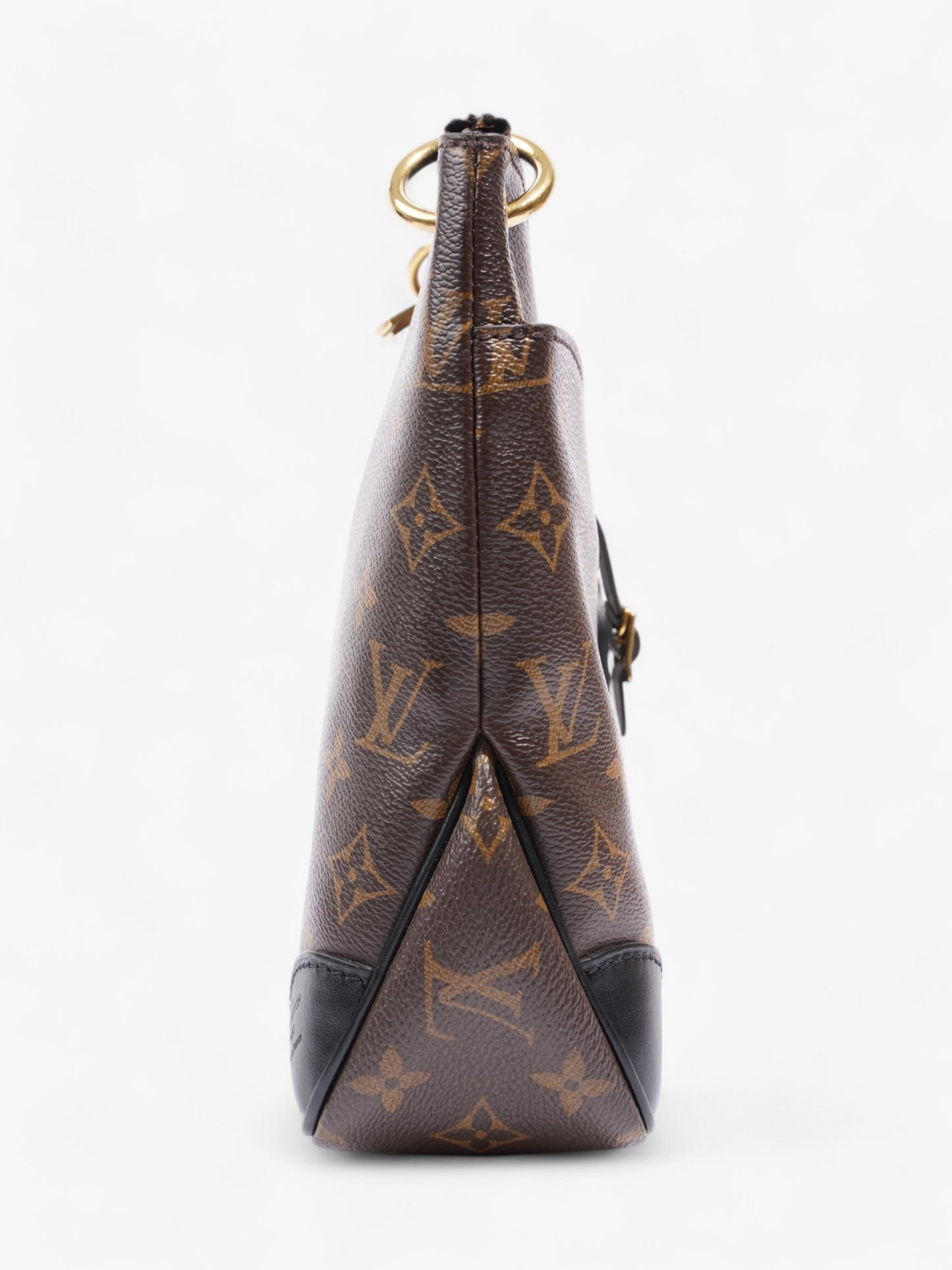 Louis Vuitton Odeon Monogram / Black Coated Canvas PM