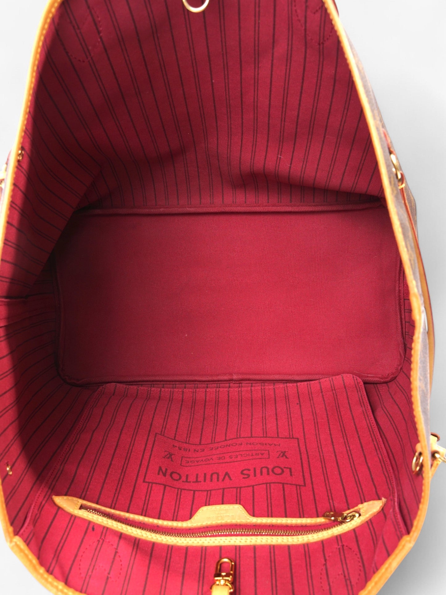 Louis Vuitton Never full GM Monogram / Brown Coated Canvas