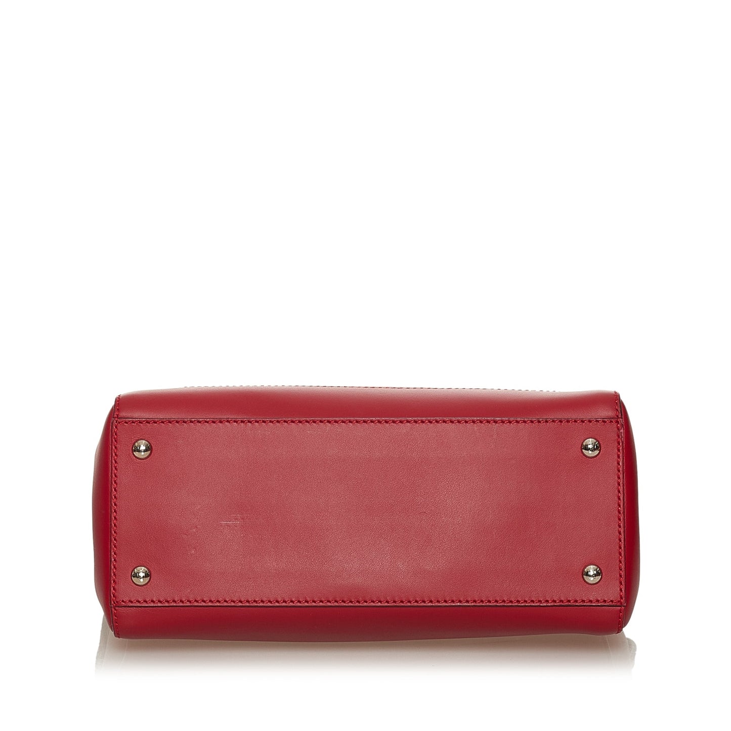 Fendi DotCom Handbag Large Red