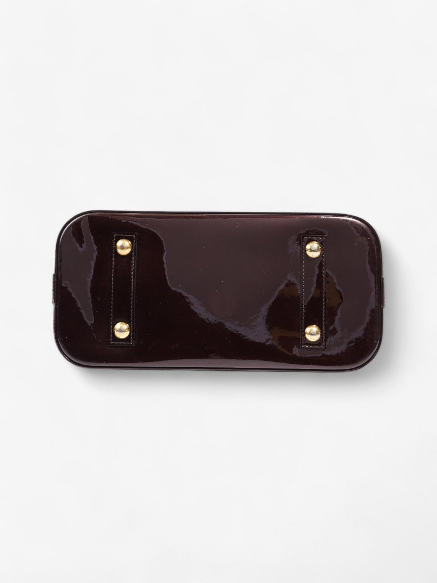Louis Vuitton Alma Monogram Vernis / Amarante Vernis Leather PM