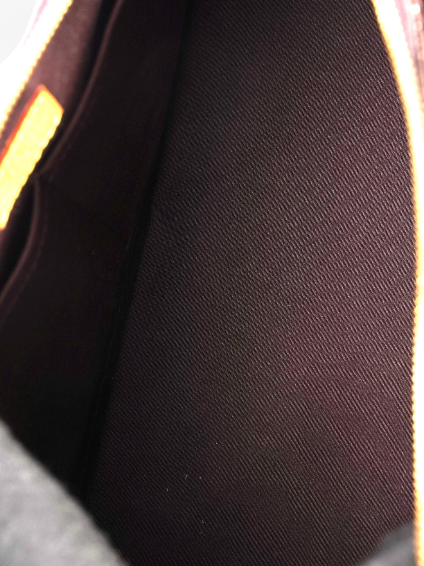Louis Vuitton Alma Monogram Vernis / Amarante Vernis Leather PM