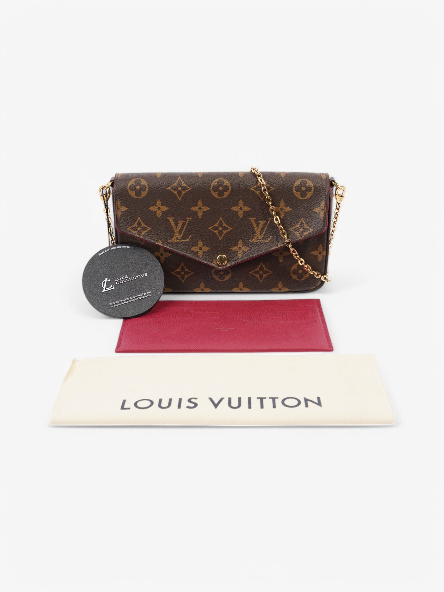 Louis Vuitton Pochette Felicie Monogram Coated Canvas
