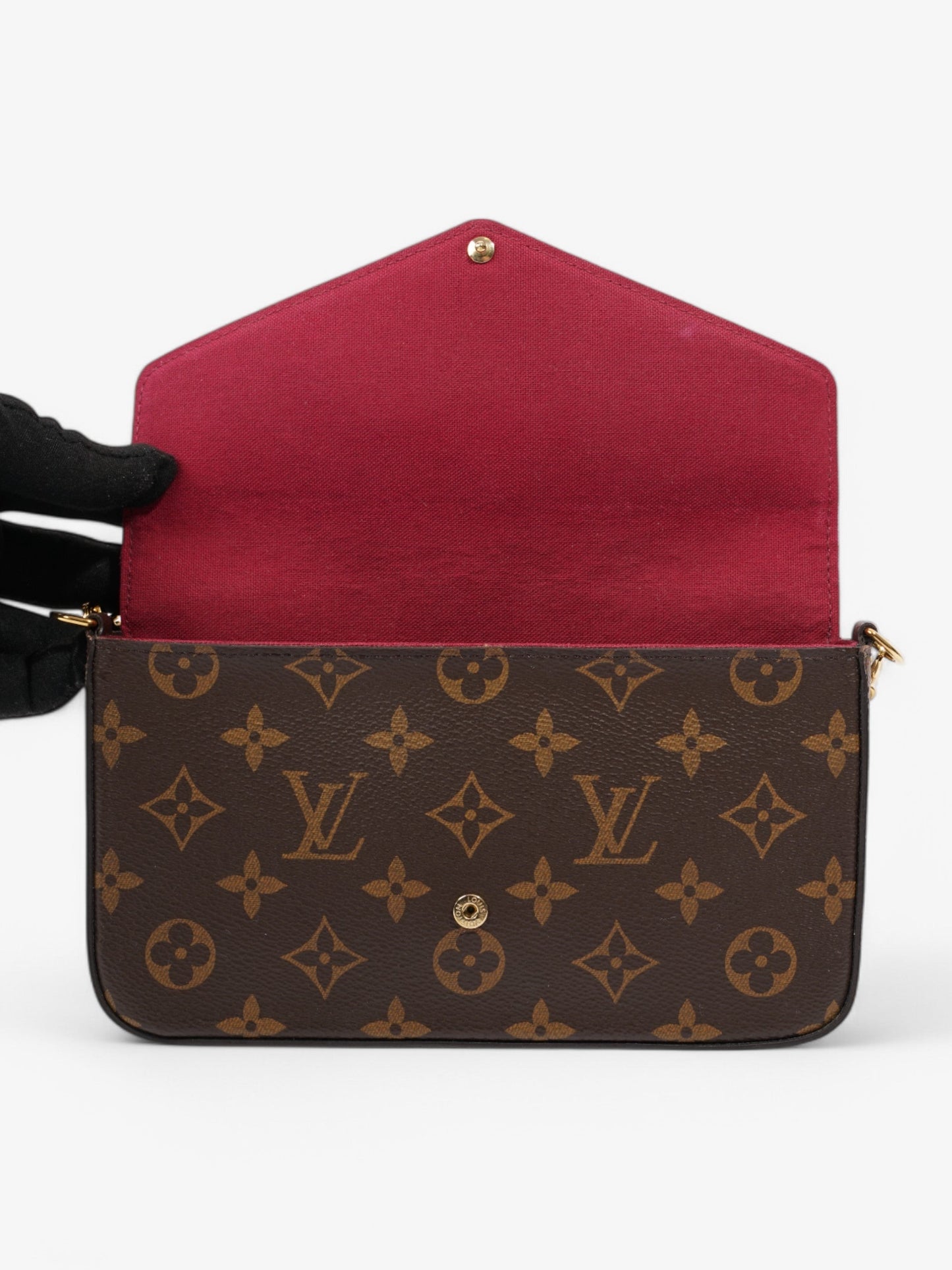 Louis Vuitton Pochette Felicie Monogram Coated Canvas