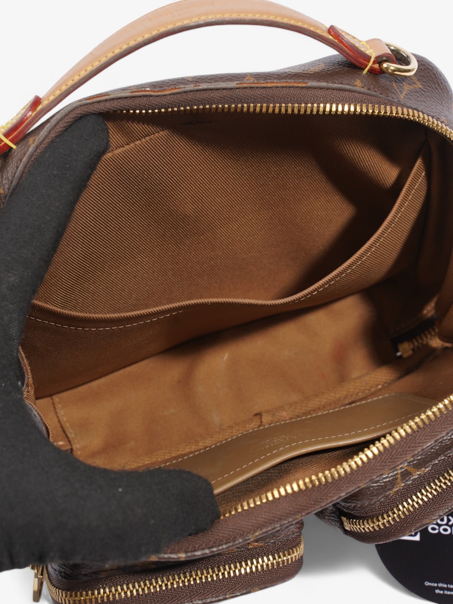 Louis Vuitton Utility Bag Monogram Coated Canvas