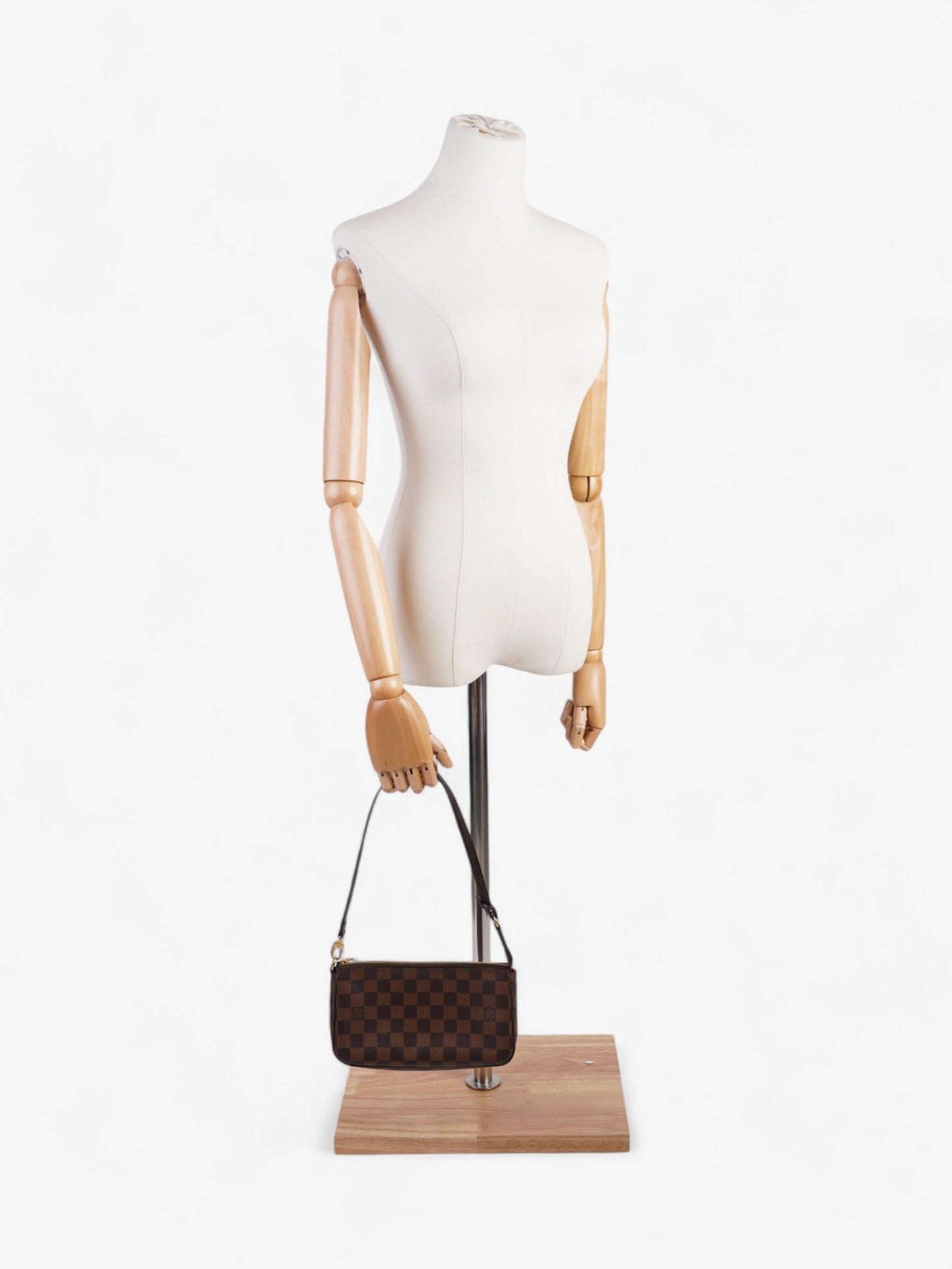 Louis Vuitton Pochette Accessoires Damier Ebene Coated Canvas