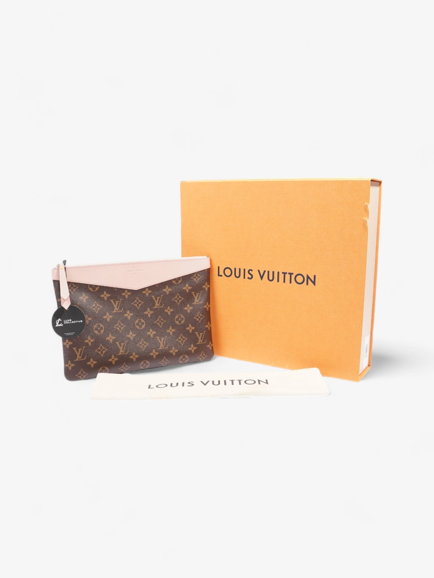 Louis Vuitton Daily Pouch Monogram / Rose Poudre Coated Canvas
