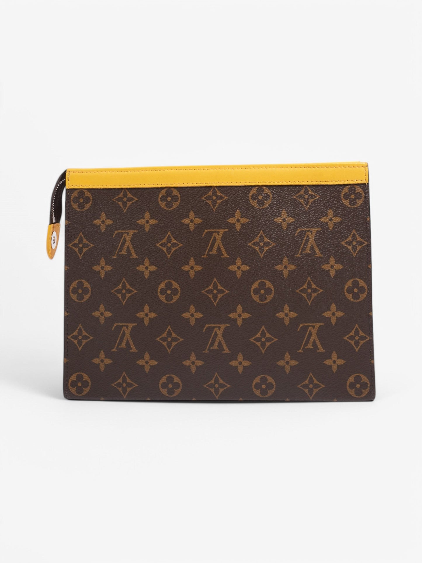 Louis Vuitton Pochette Voyage Monogram / Yellow Coated Canvas MM