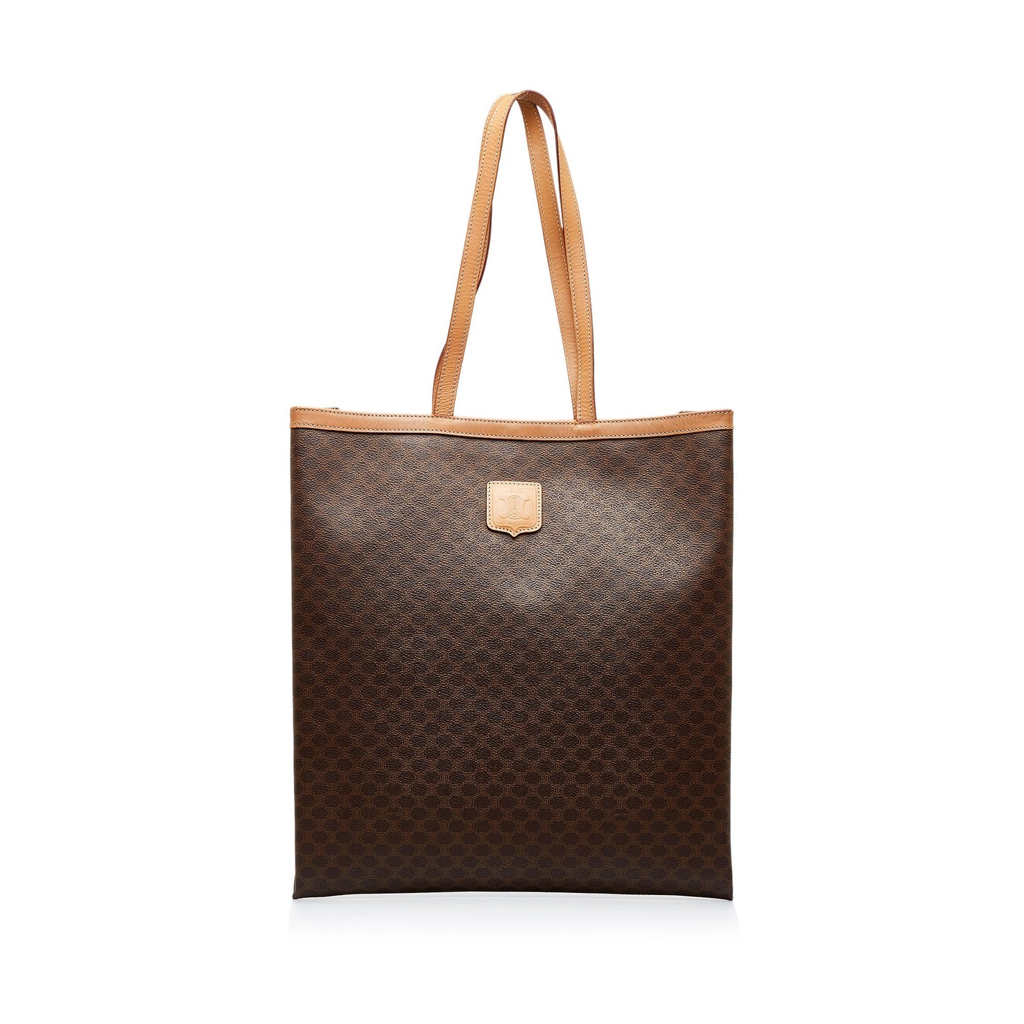 Brown Celine Macadam Tote