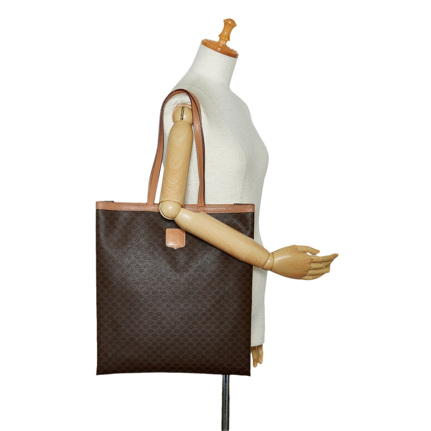 Brown Celine Macadam Tote