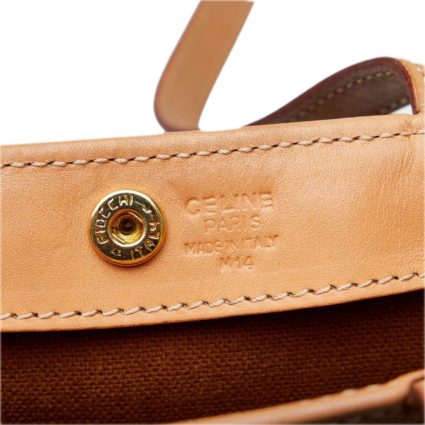 Brown Celine Macadam Tote