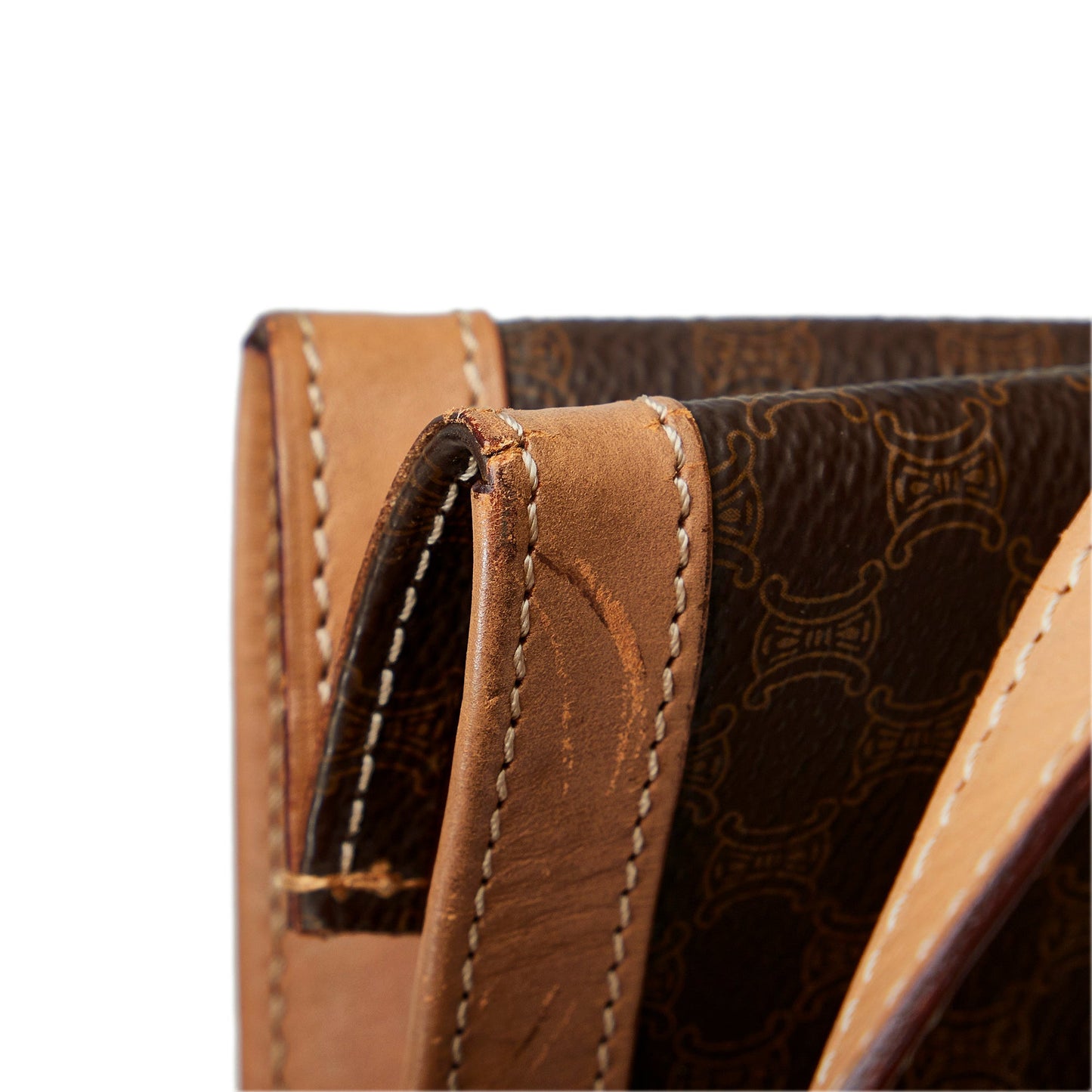 Brown Celine Macadam Tote