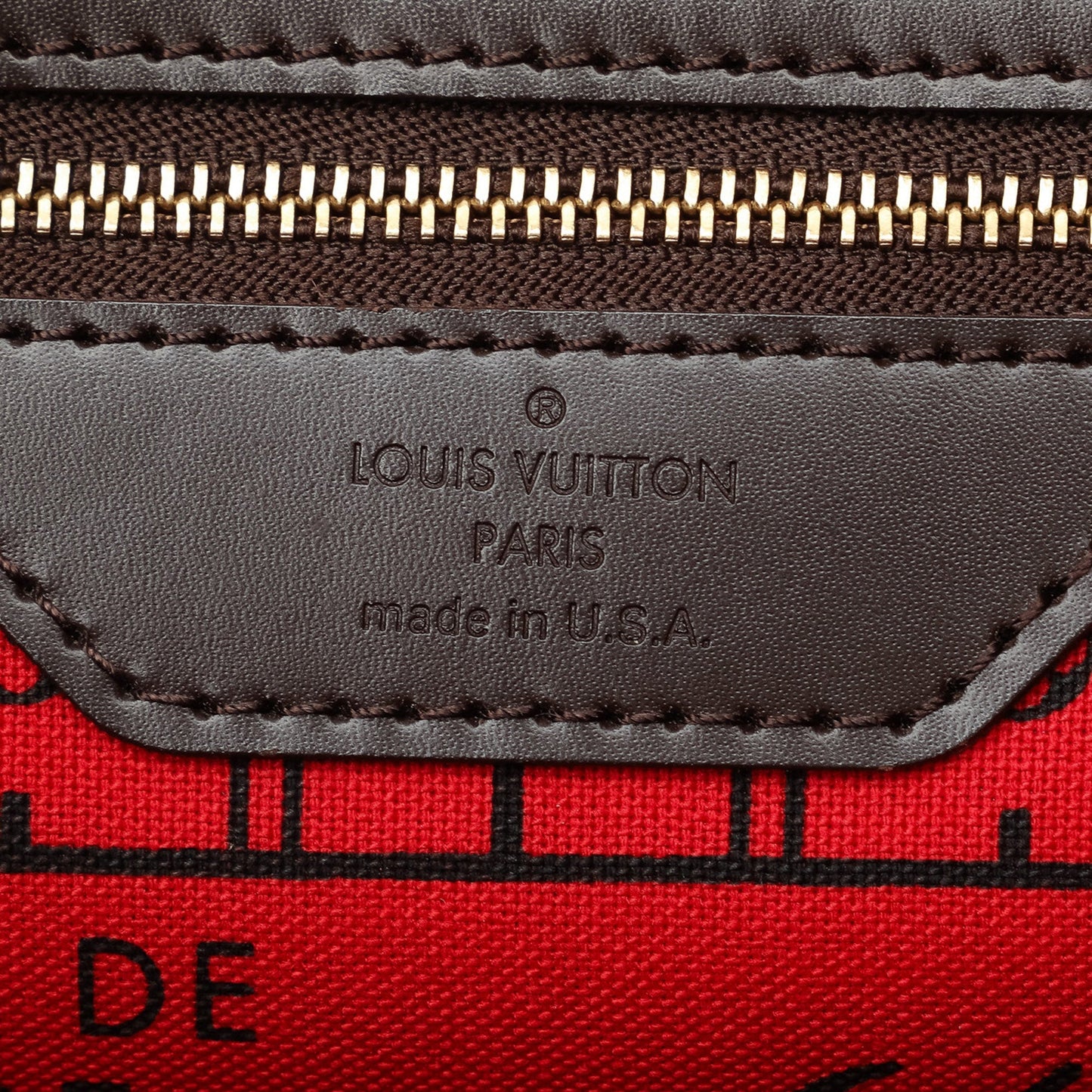 Louis Vuitton Neverfull PM Damier Ebene Canvas