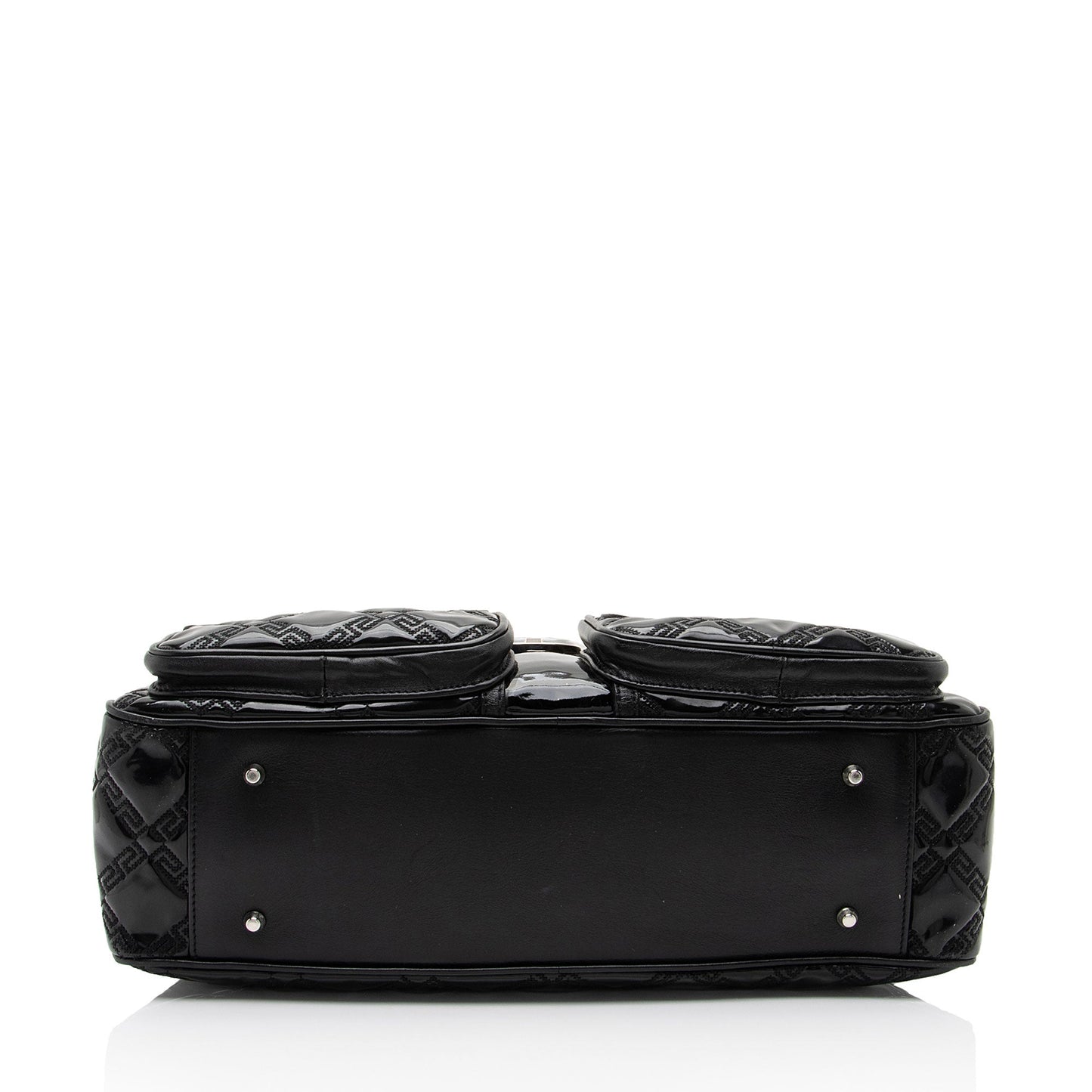 Versace Patent Leather Satchel (SHF-sprThW)
