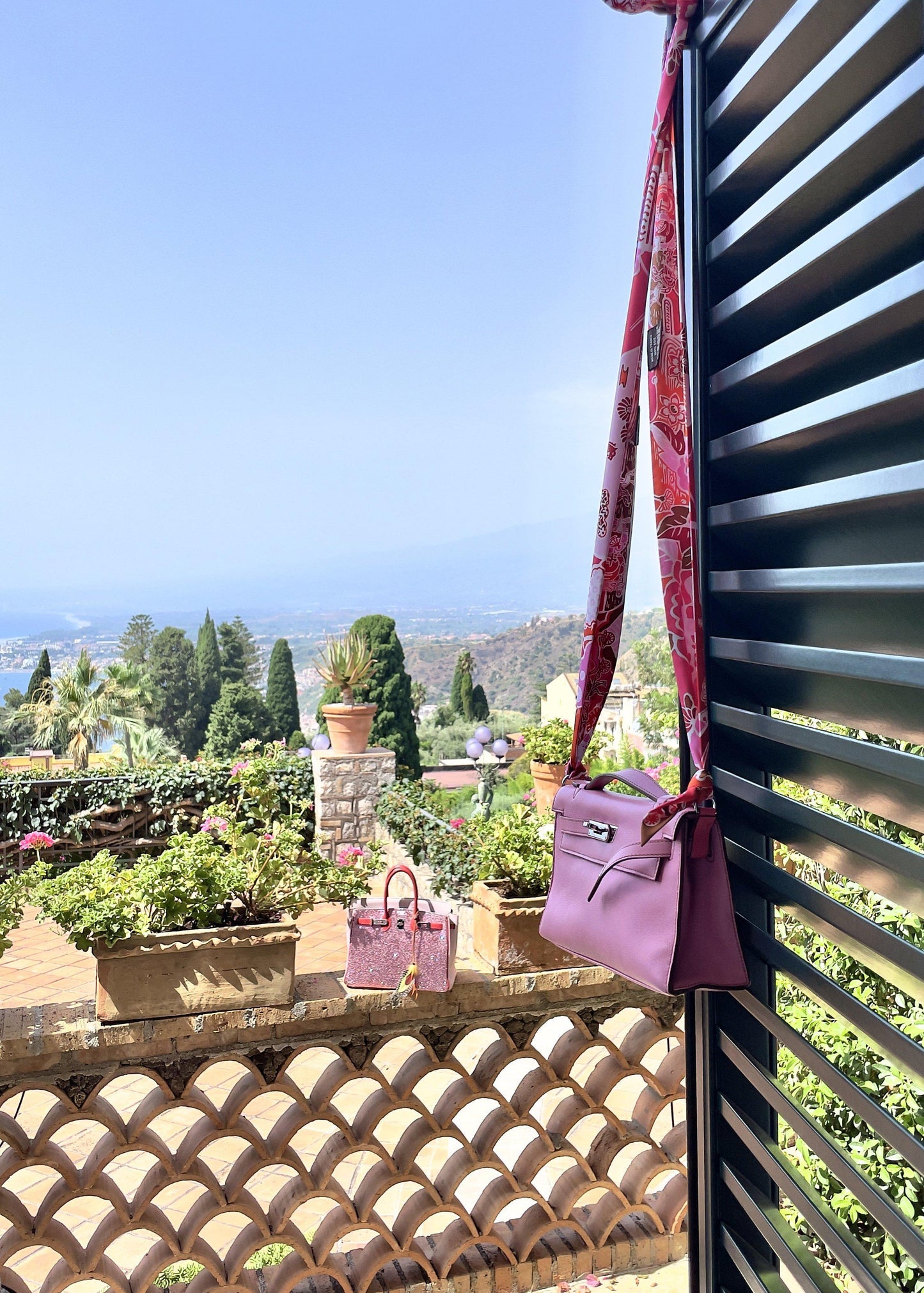 Vintage HermÃƒÆ’Ã‚Â¨s Birkin 25 ÃƒÂ¢Ã¢â€šÂ¬Ã‹Å“Pink PrincessÃƒÂ¢Ã¢â€šÂ¬Ã¢â€žÂ¢ HSS Rose Dragee & Rouge Tomate Swift with Palladium Hardware