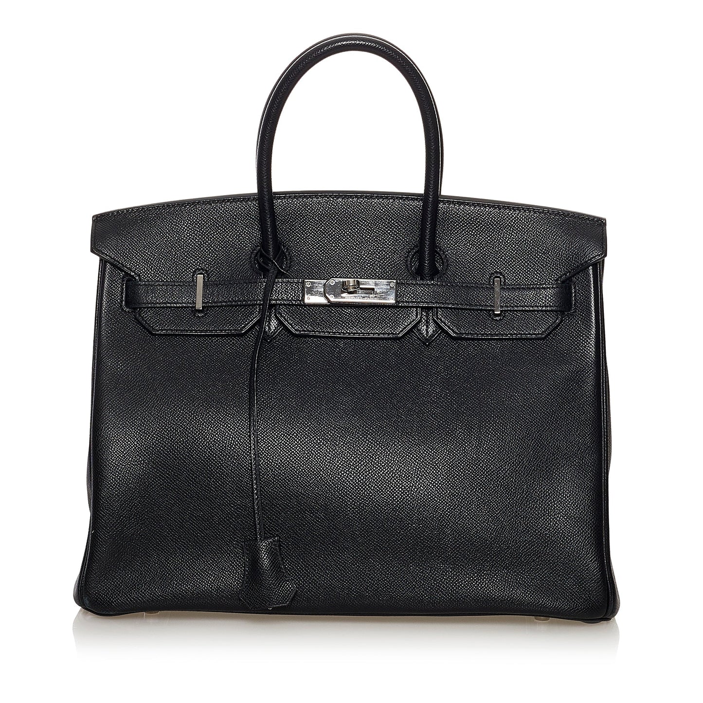 HermÃƒÆ’Ã‚Â¨s Birkin 35 Brown Epsom Palladium