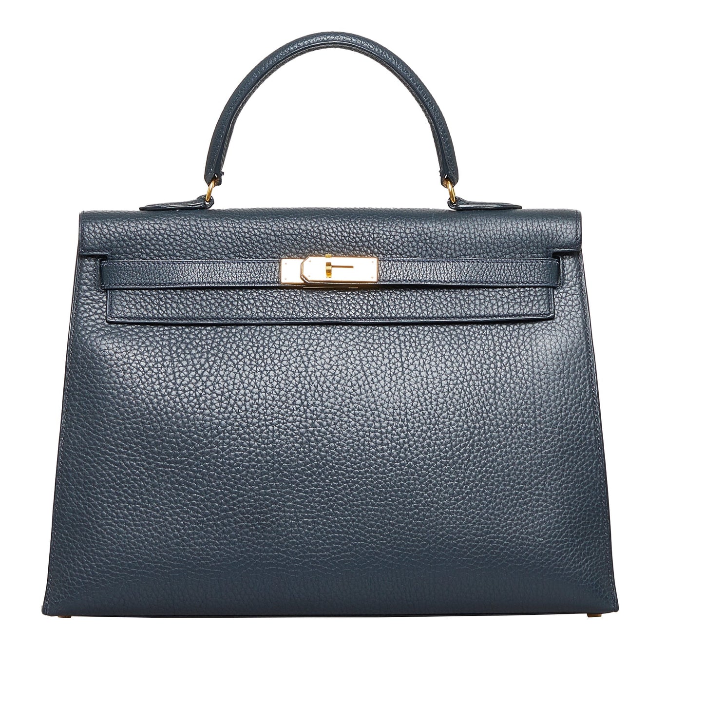 HermÃƒÆ’Ã‚Â¨s Kelly 35 Black Fjord Gold