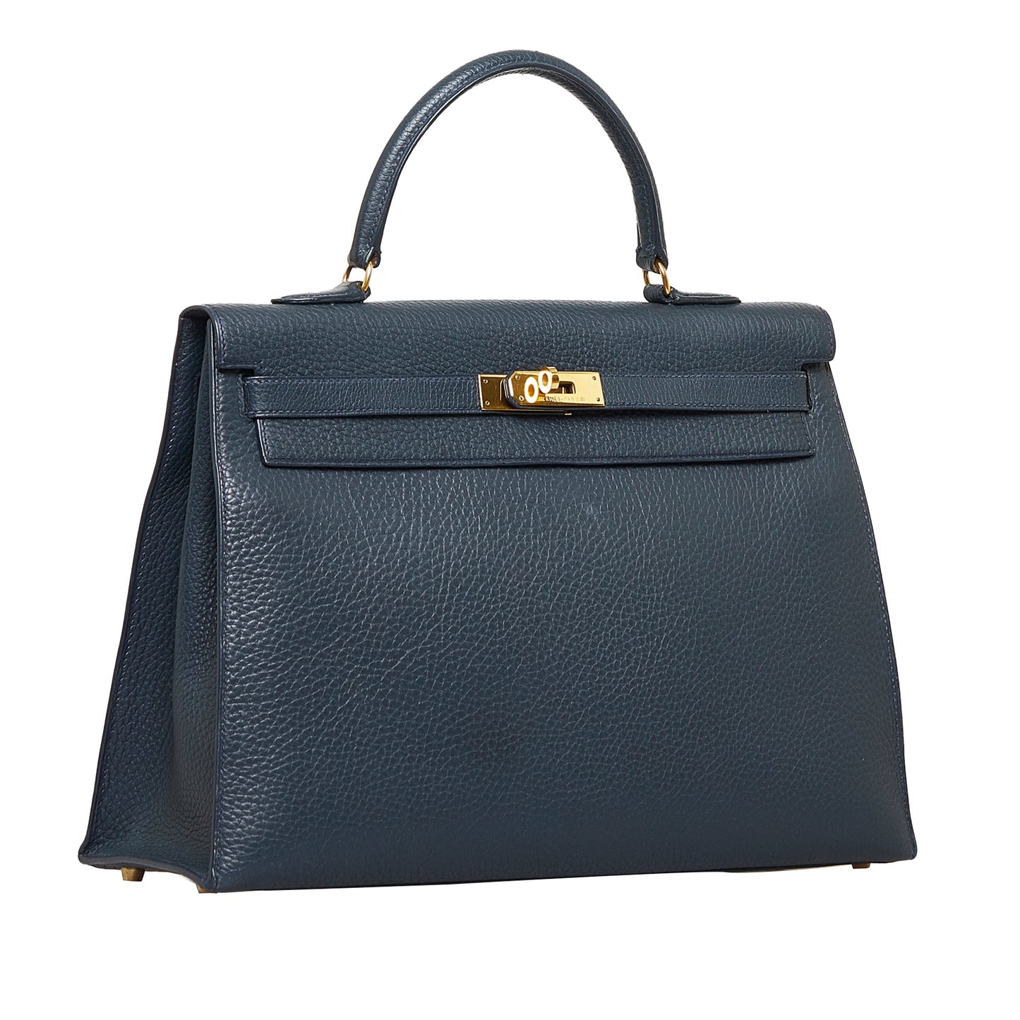 HermÃƒÆ’Ã‚Â¨s Kelly 35 Black Fjord Gold