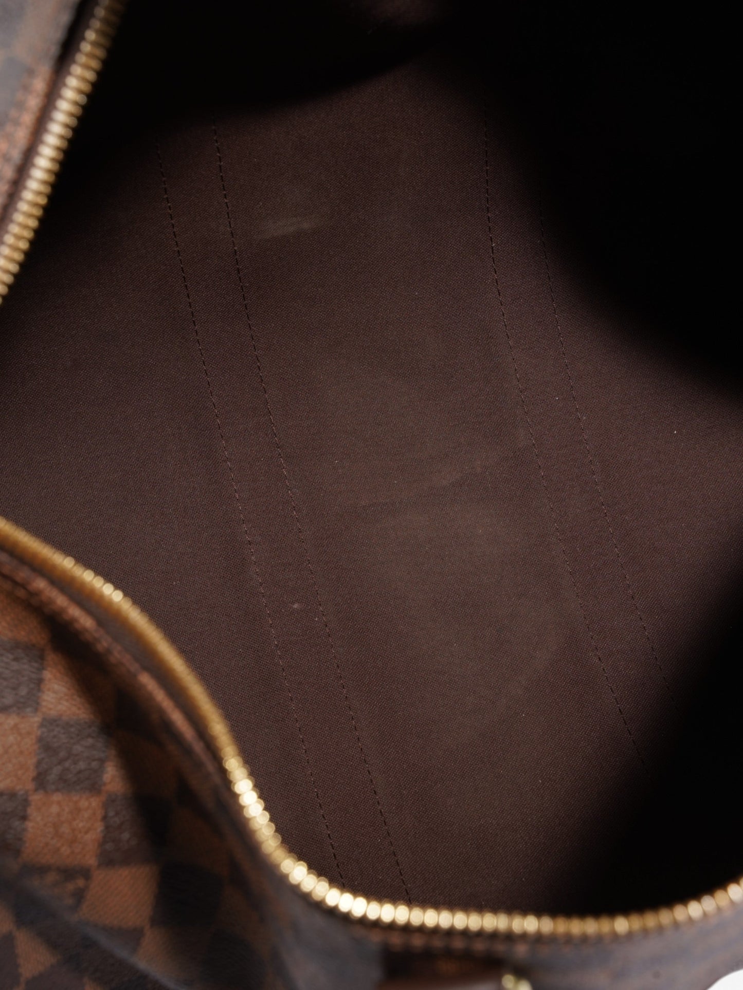 Louis Vuitton Keepall Bandouliere Damier Ebene Coated Canvas 45