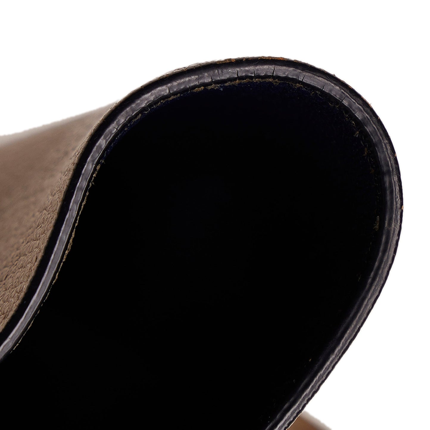 Tan Celine Micro Luggage Tote Bicolor