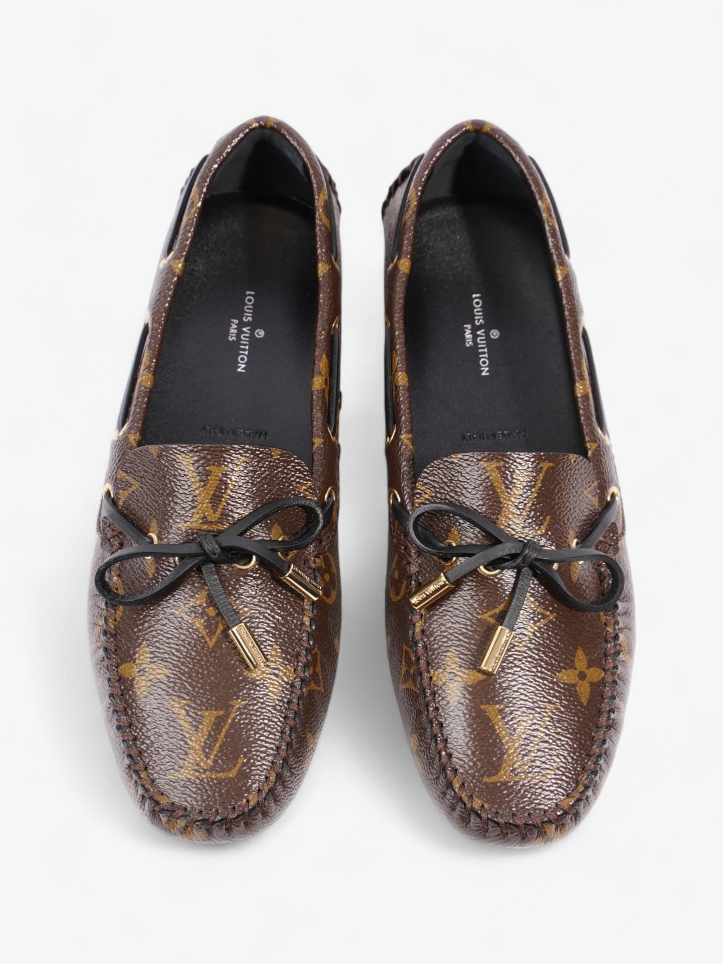 Louis Vuitton Gloria Loafers Monogram Coated Canvas EU 36.5 UK 3.5