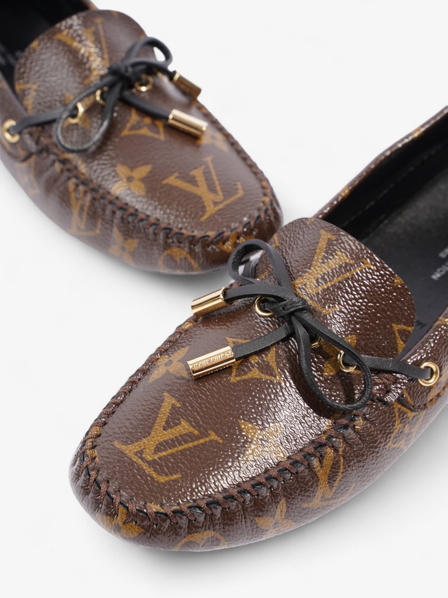 Louis Vuitton Gloria Loafers Monogram Coated Canvas EU 36.5 UK 3.5