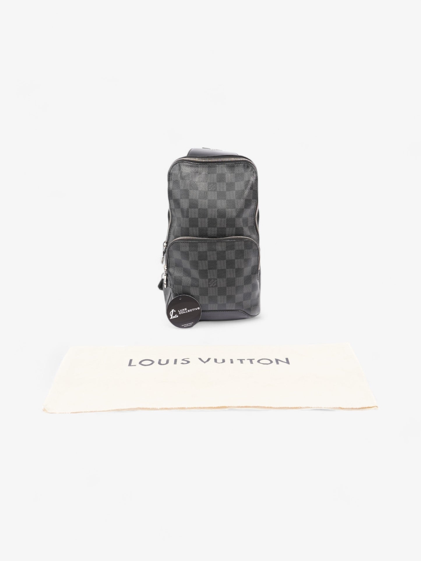 Louis Vuitton Avenue Sling Bag Damier Graphite Coated Canvas