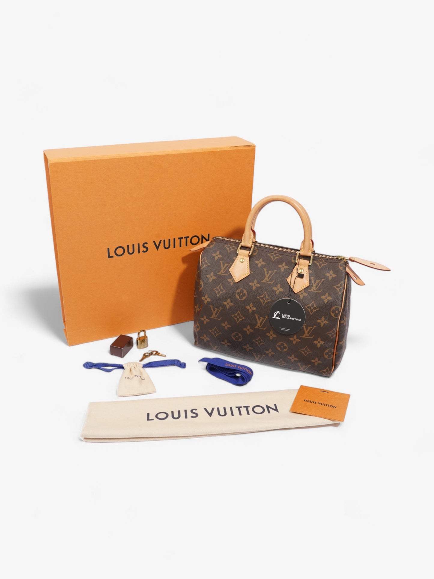 Louis Vuitton Speedy 25 Monogram Coated Canvas