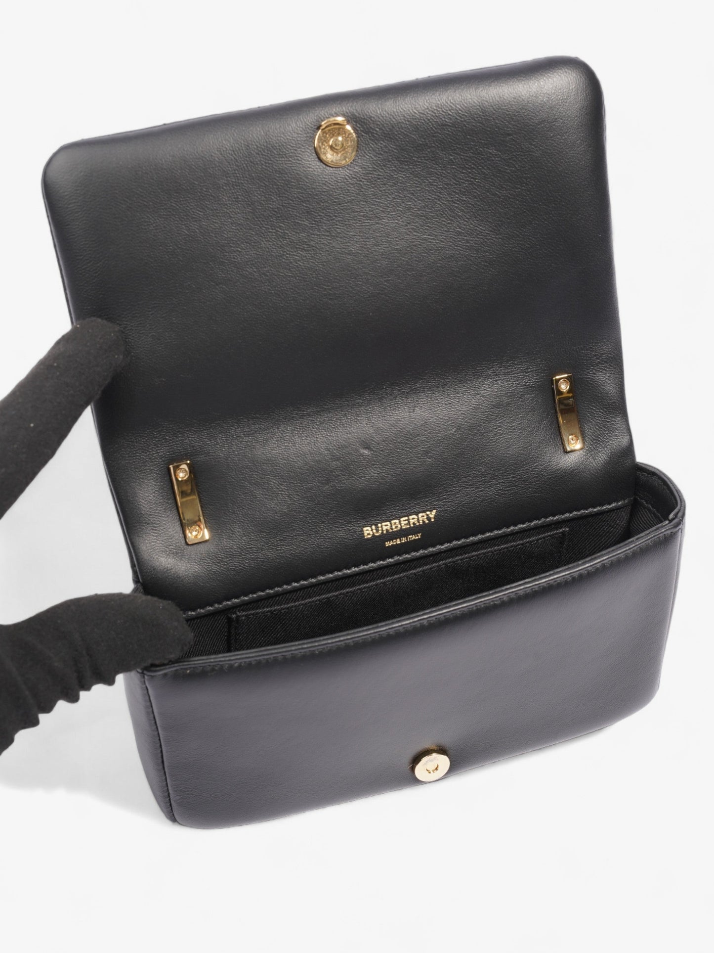 Burberry Lola Bag Black Leather