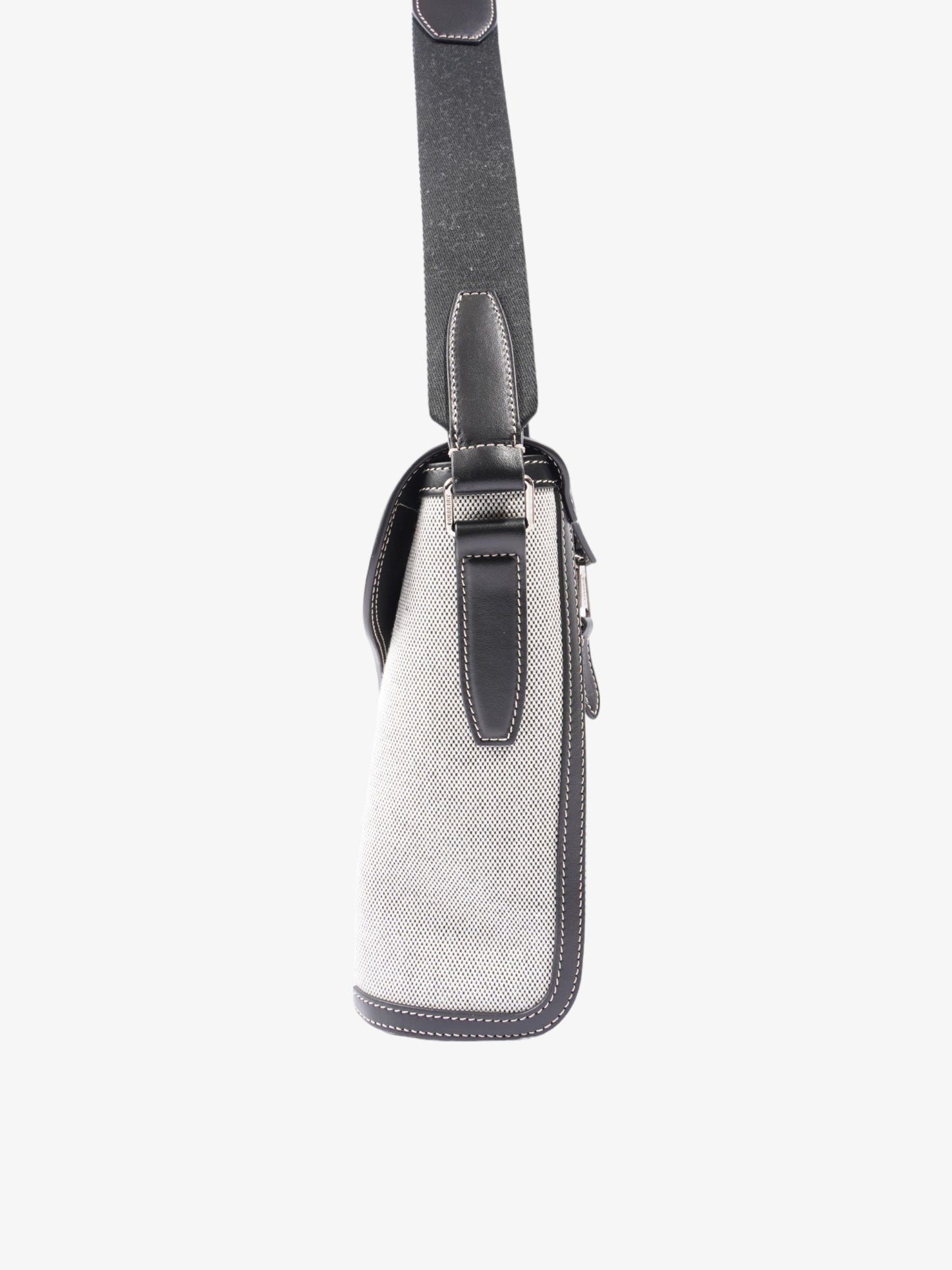 Burberry Horseferry Print Grey / Black Canvas