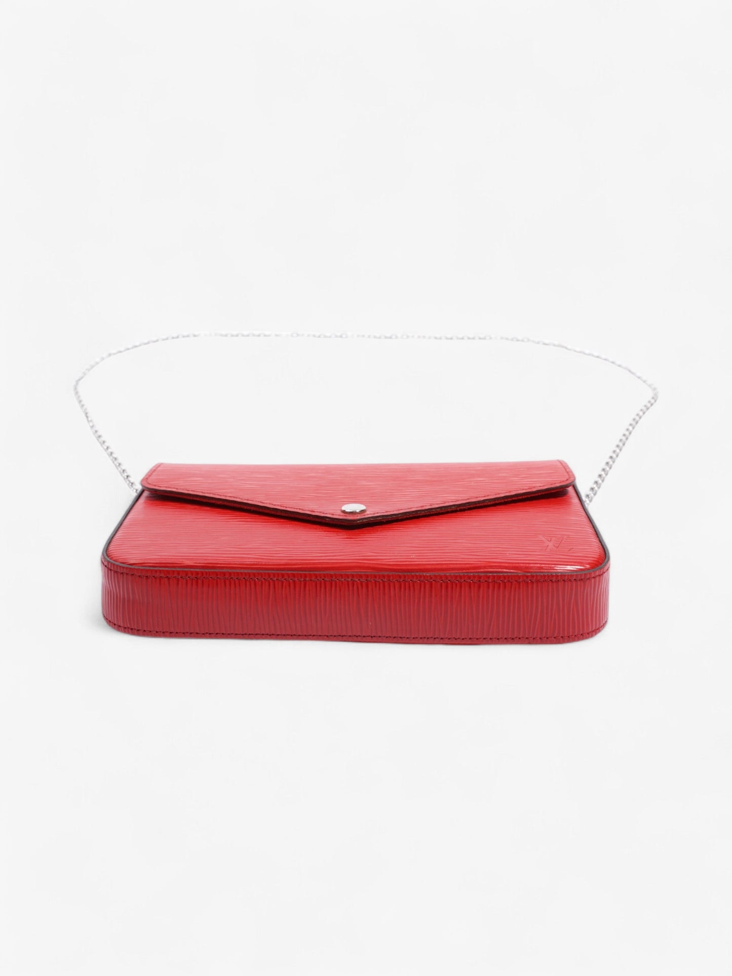Louis Vuitton Pochette Felicie Red Epi Leather