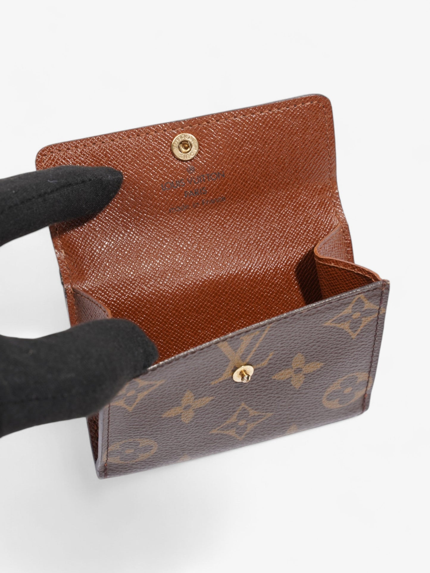 Louis Vuitton Ludlow Coin Case Wallet Monogram Coated Canvas