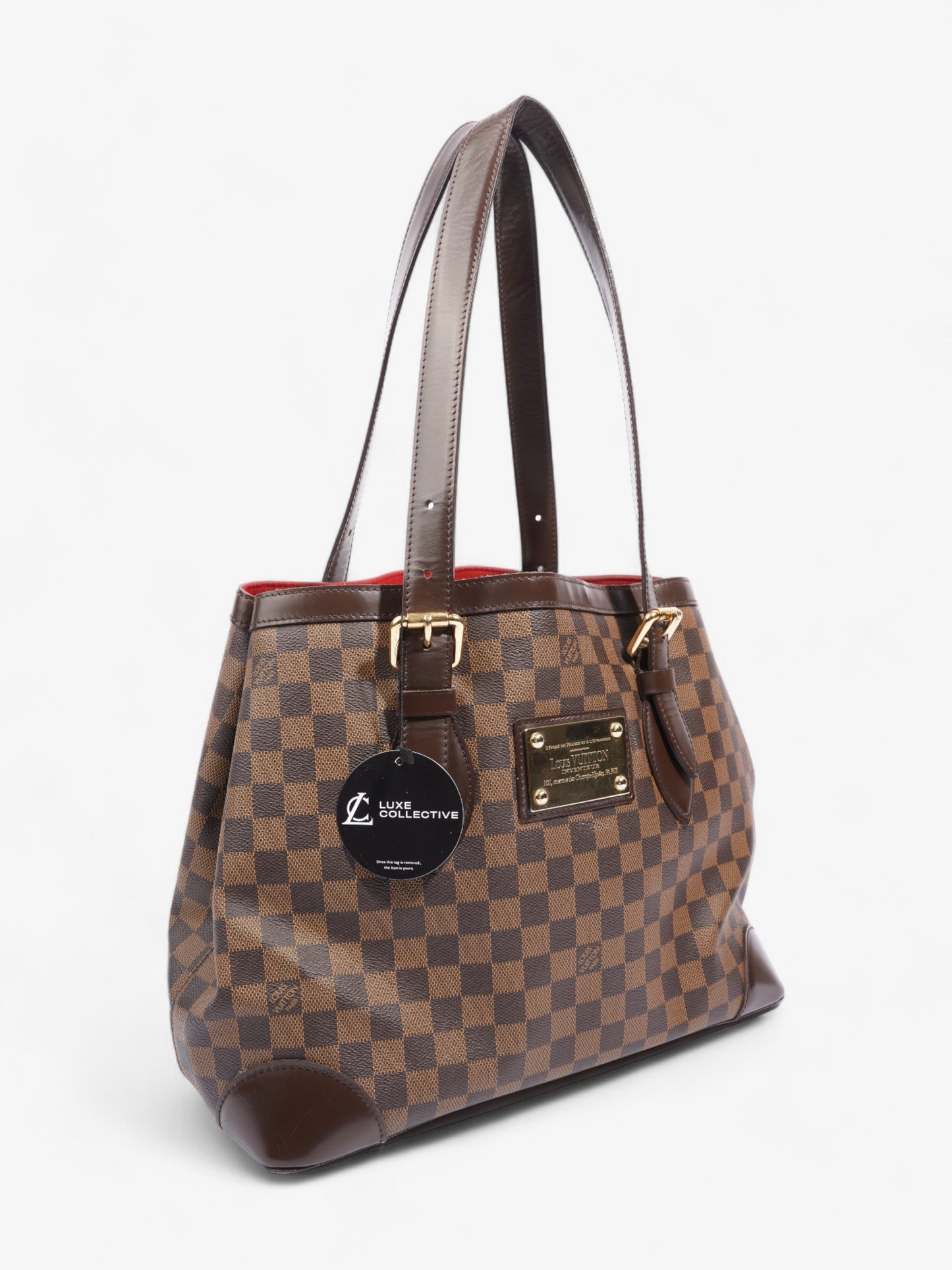 Louis Vuitton Hampstead MM Damier Ebene Coated Canvas MM
