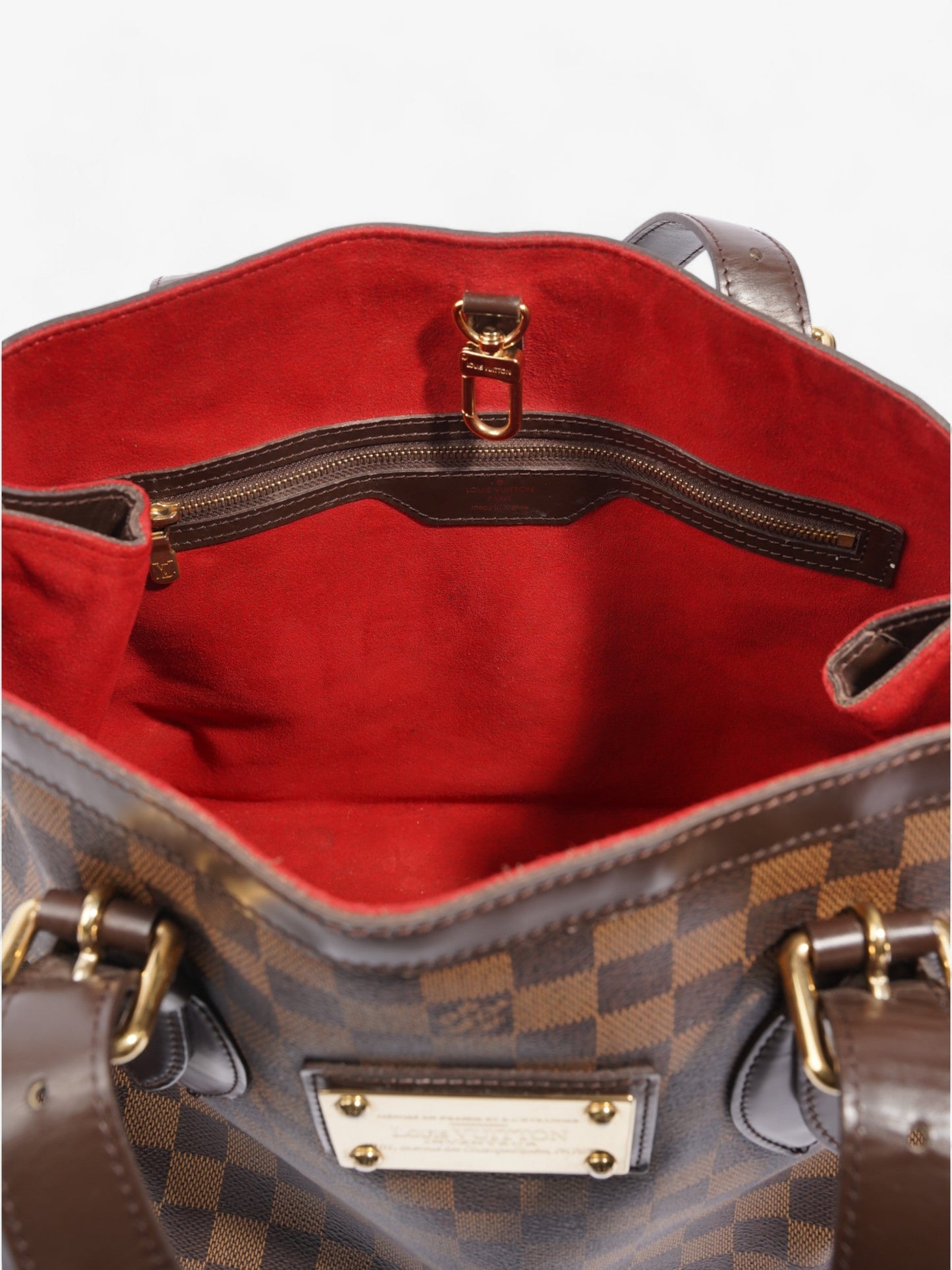 Louis Vuitton Hampstead MM Damier Ebene Coated Canvas MM